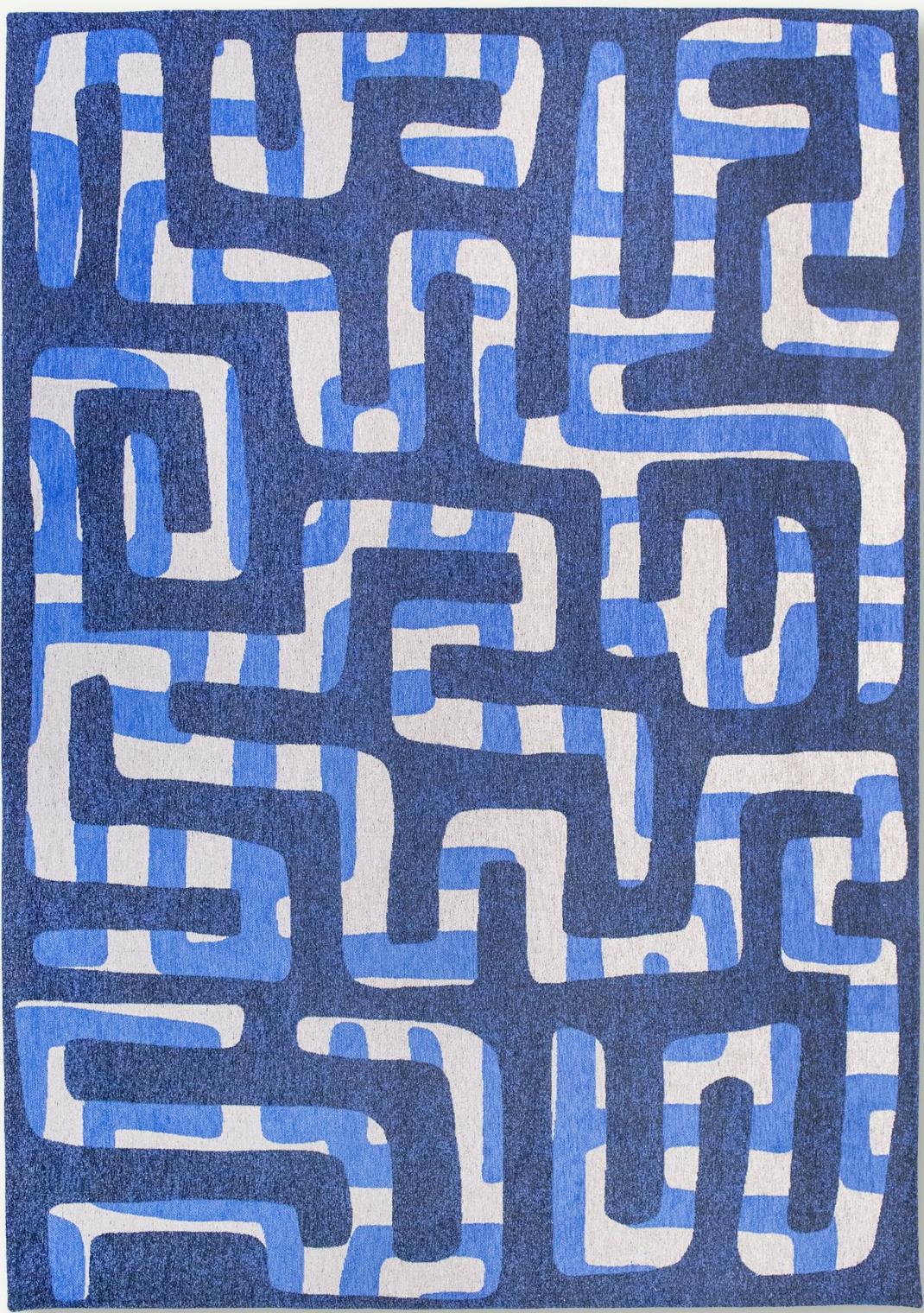 Ultramarine 9336 Rug ☞ Size: 170 x 240 cm