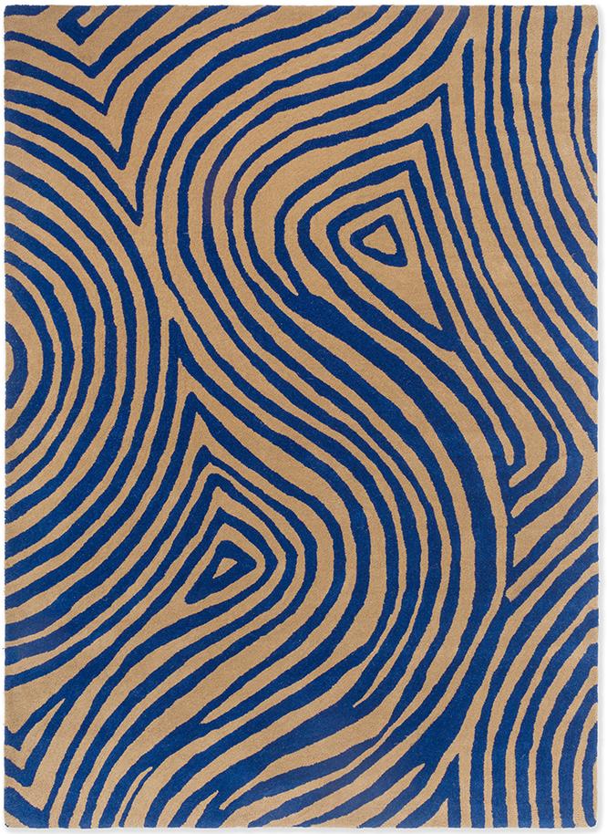 Decor Groove Electric Blue 097708 Rug