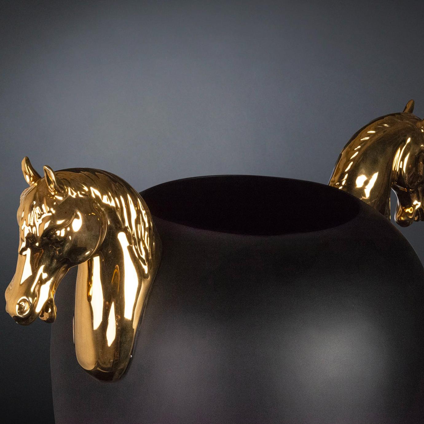 Horse Large Decorative Vase