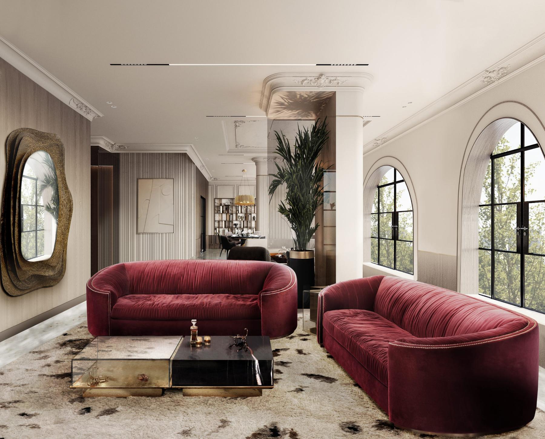 Premium Green Curved Sofa - 1