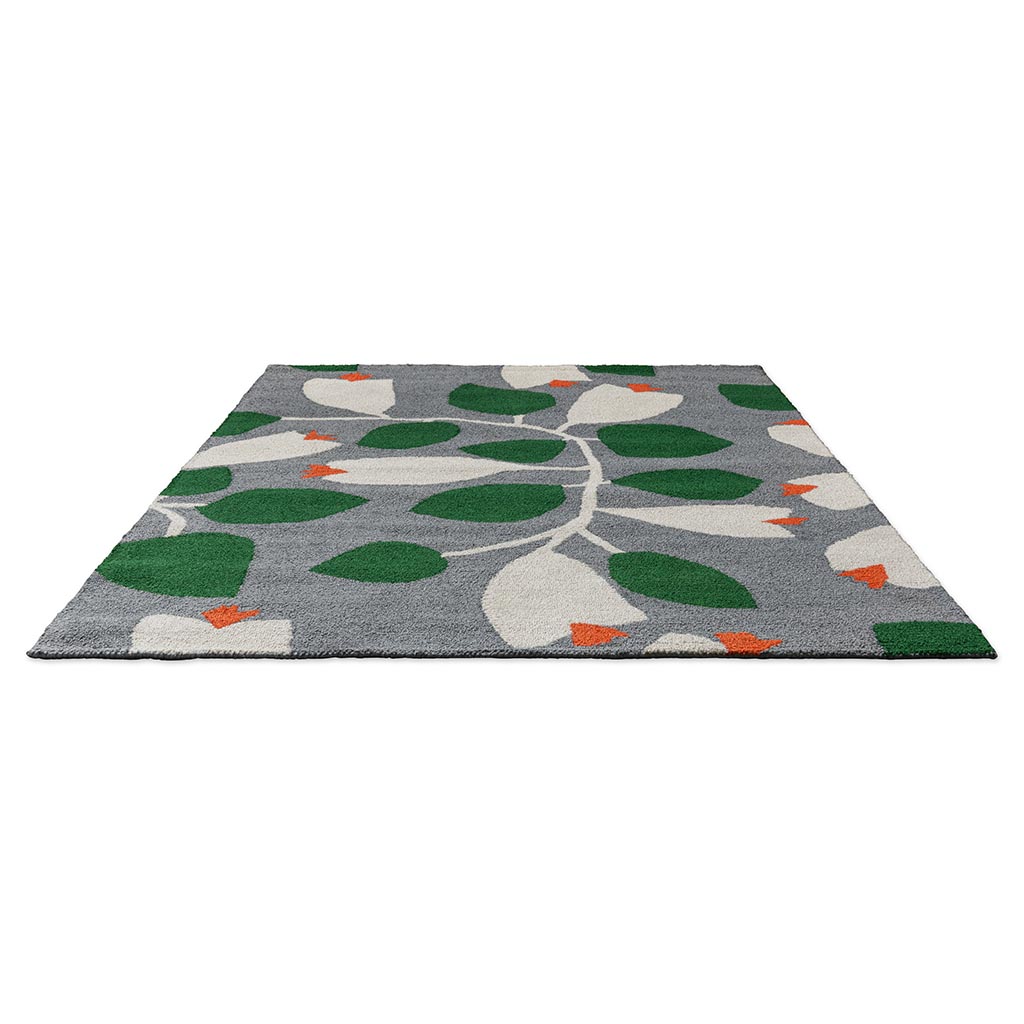 Rosehip Blue Outdoor Rug