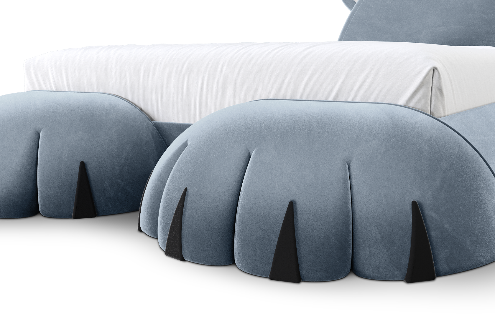 Teddy Dream Blue Bed