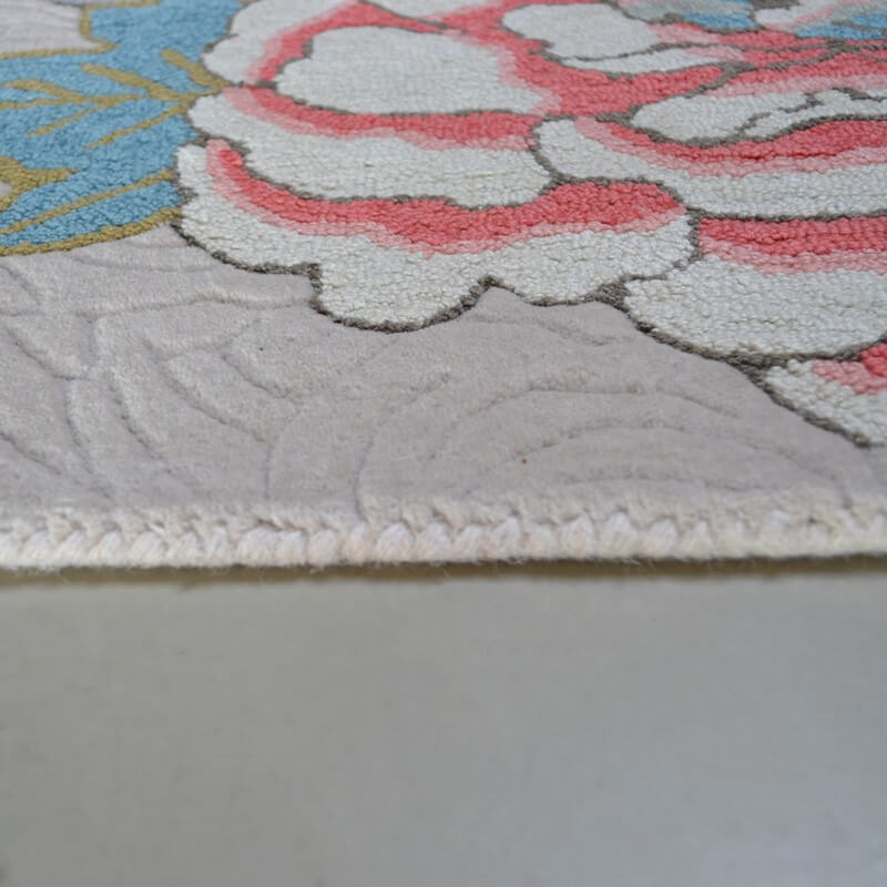 Paeonia Coral 37902 Rug ☞ Size: 250 x 350 cm