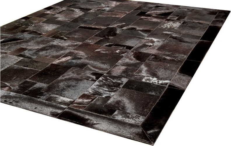 Puzzle col.1 Cowhide Rug