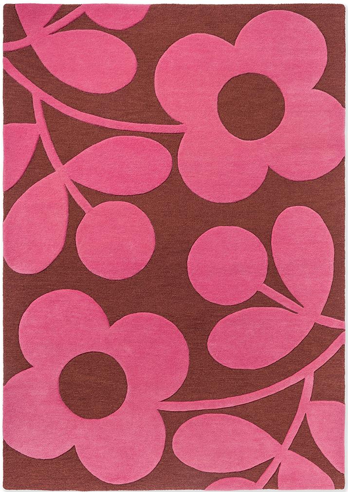 Sprig Stem Paprika 063900 Designer Wool Rug