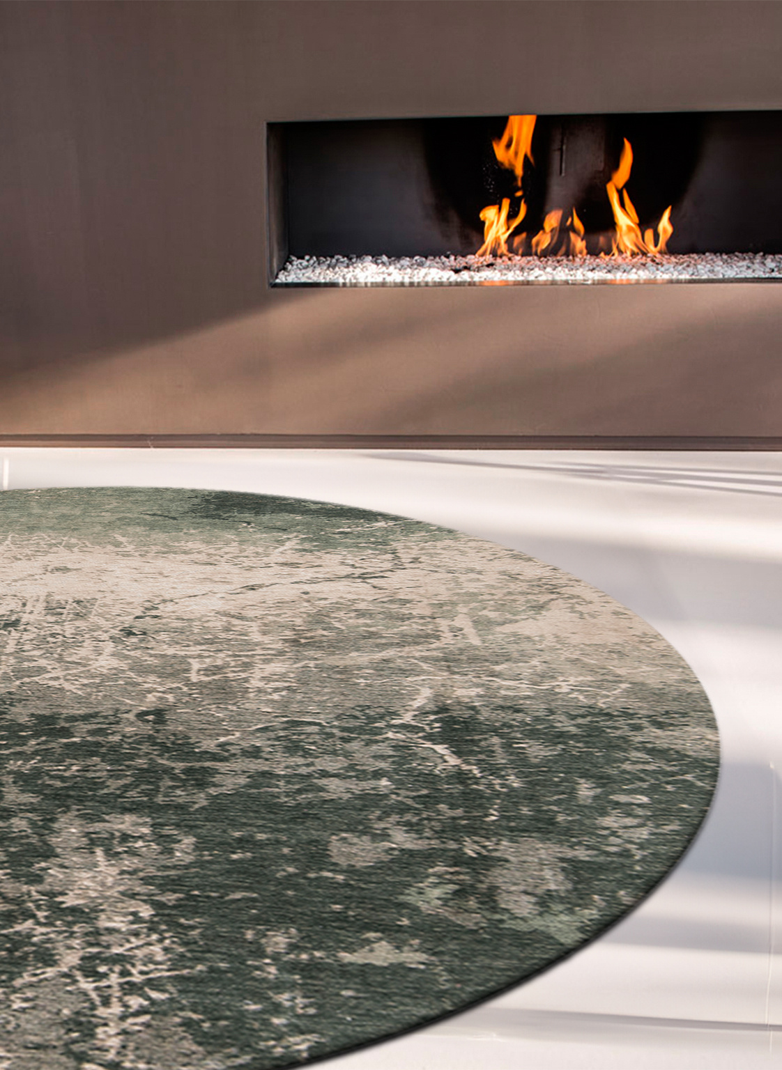 8723 Dark Pine Round Rug