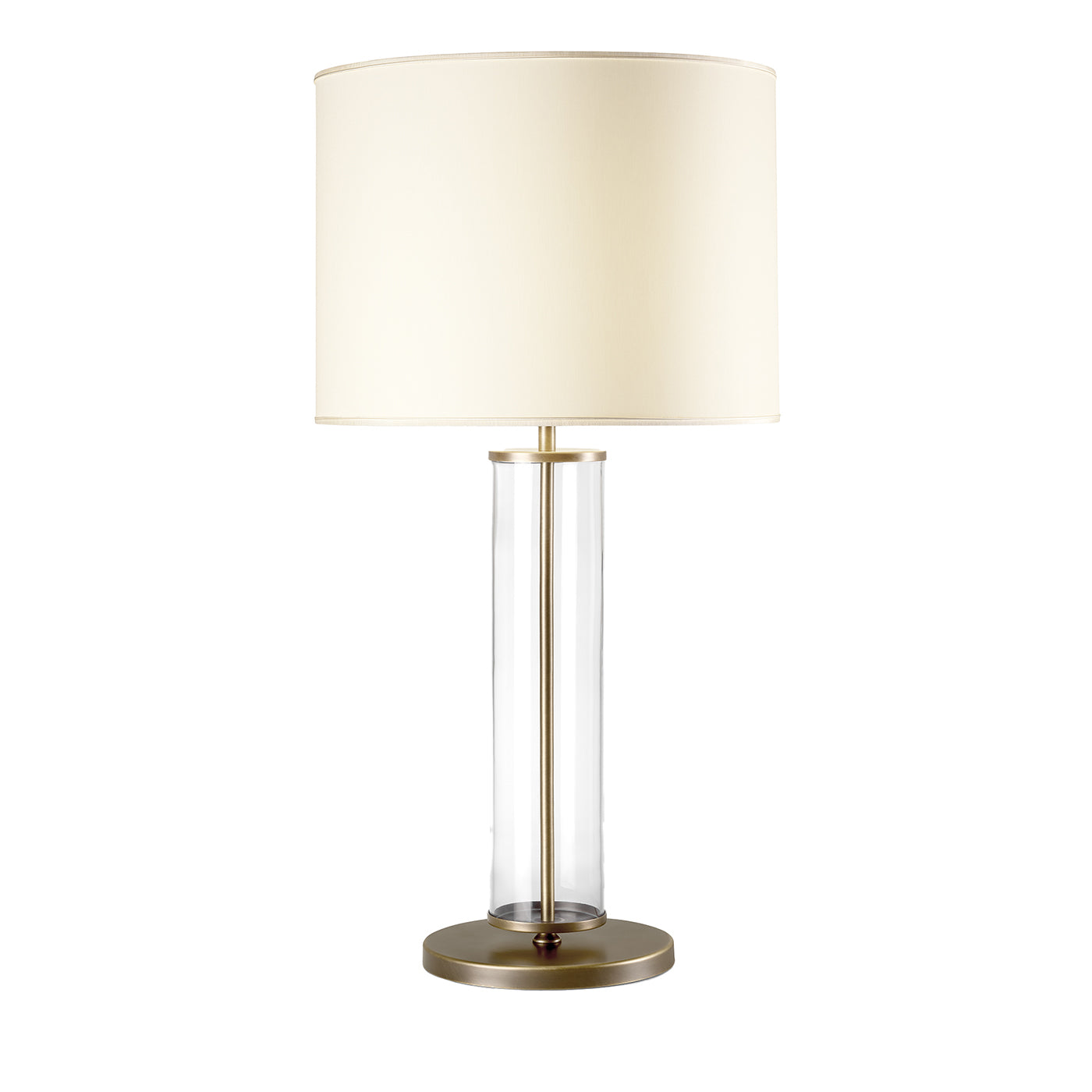 Burnished Metal Table Lamp