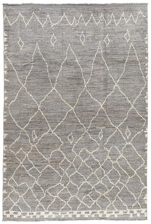 Berber Grey High Pile Rug