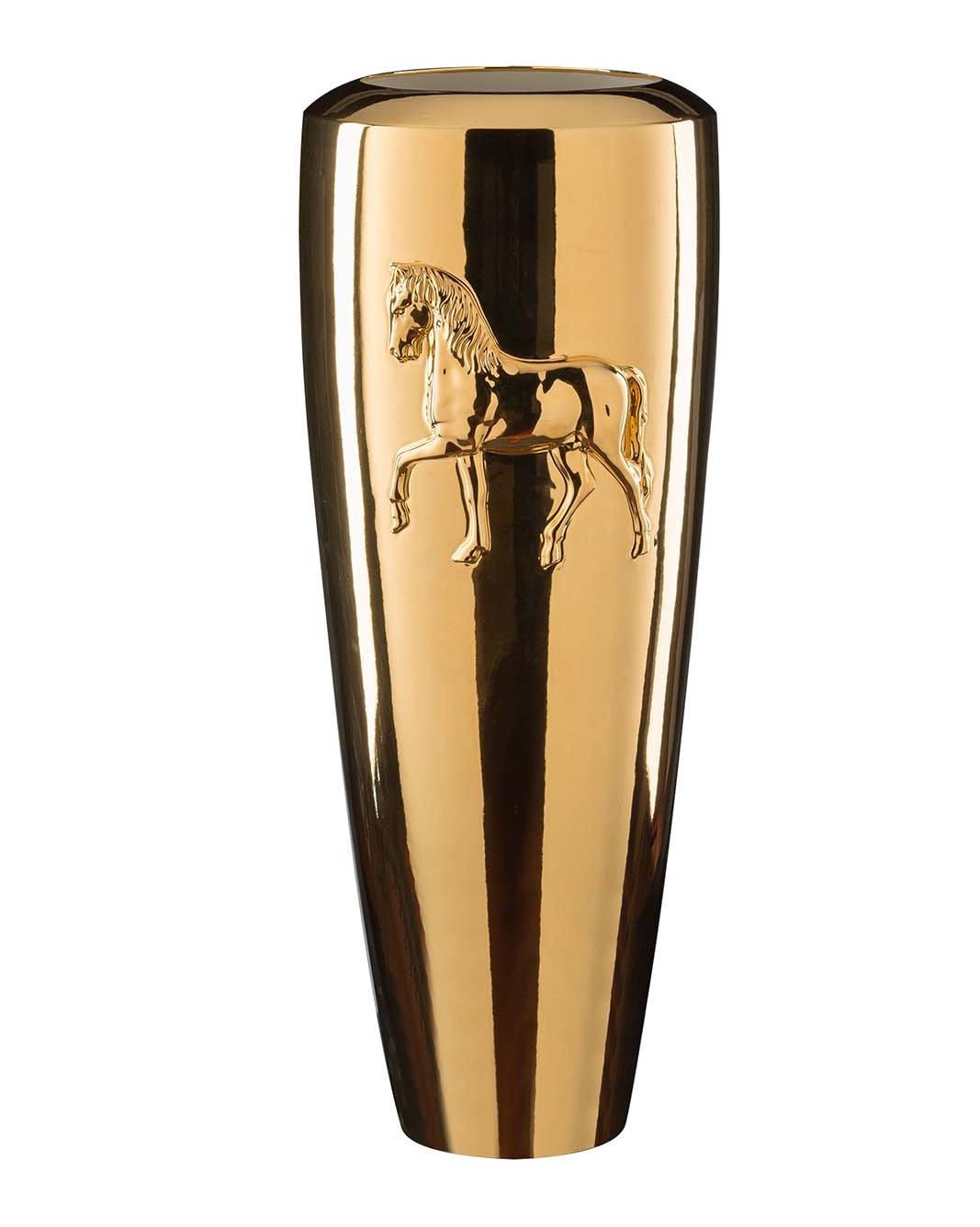 Obice Horse Sculpted Vase
