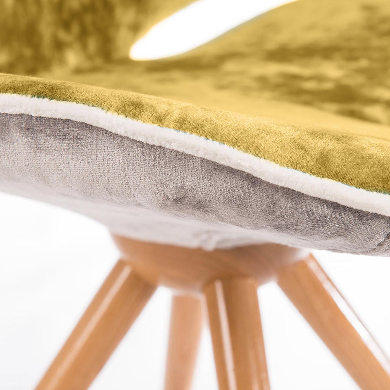 Pansè Yellow Finish Chair
