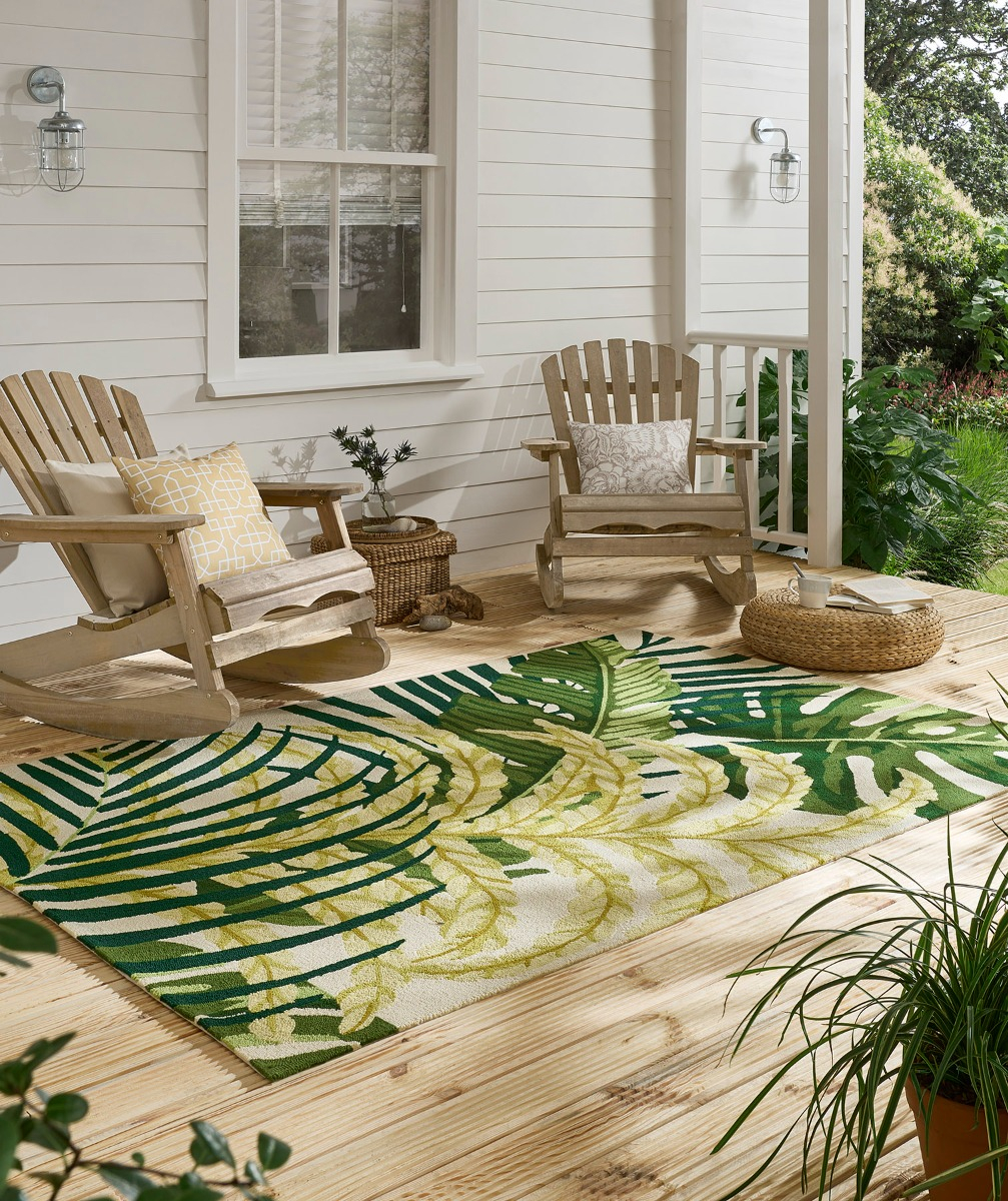 Manila Artichoke outdoor 446407 Rug