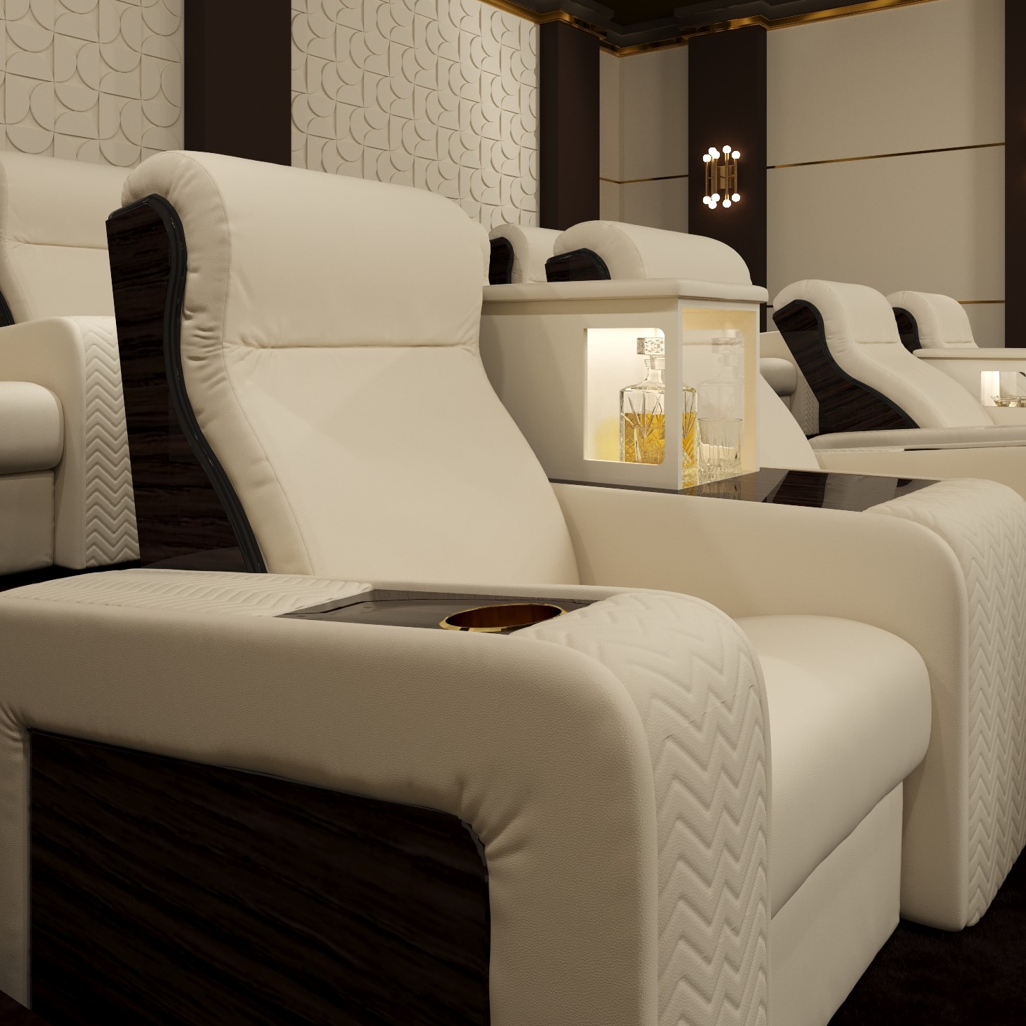 Onassis Home Cinema Lounge Chair - 1