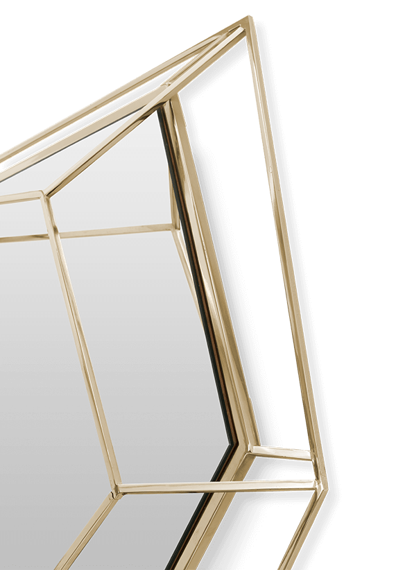 Gleam Small Wall Mirror
