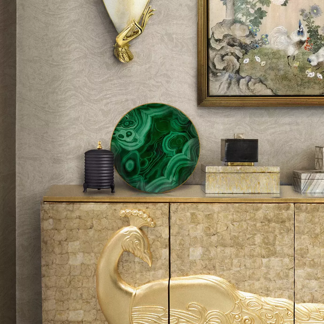 Camilia Mother of Pearl Sideboard