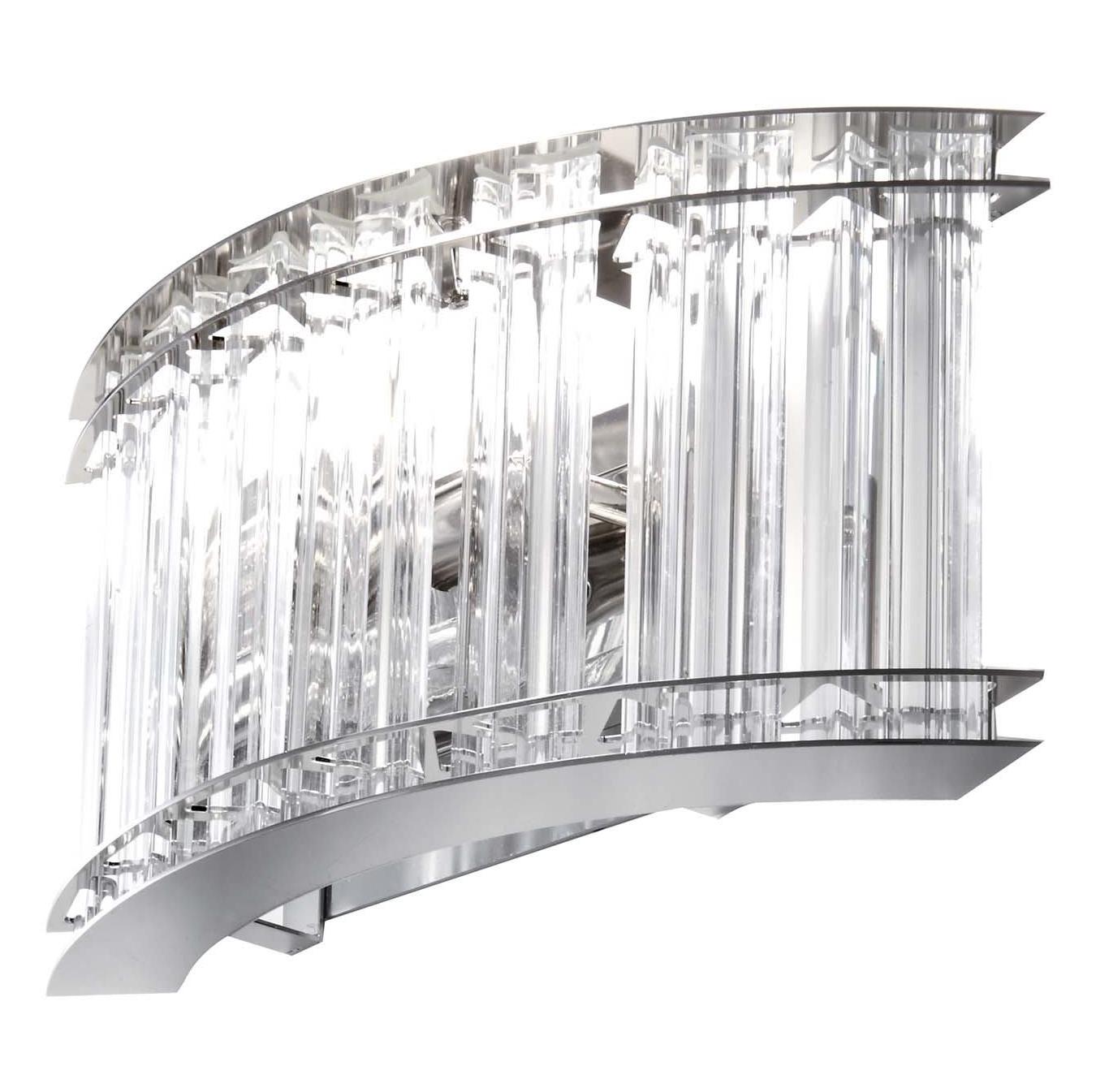 Murano Trihedron Glass Wall Sconce