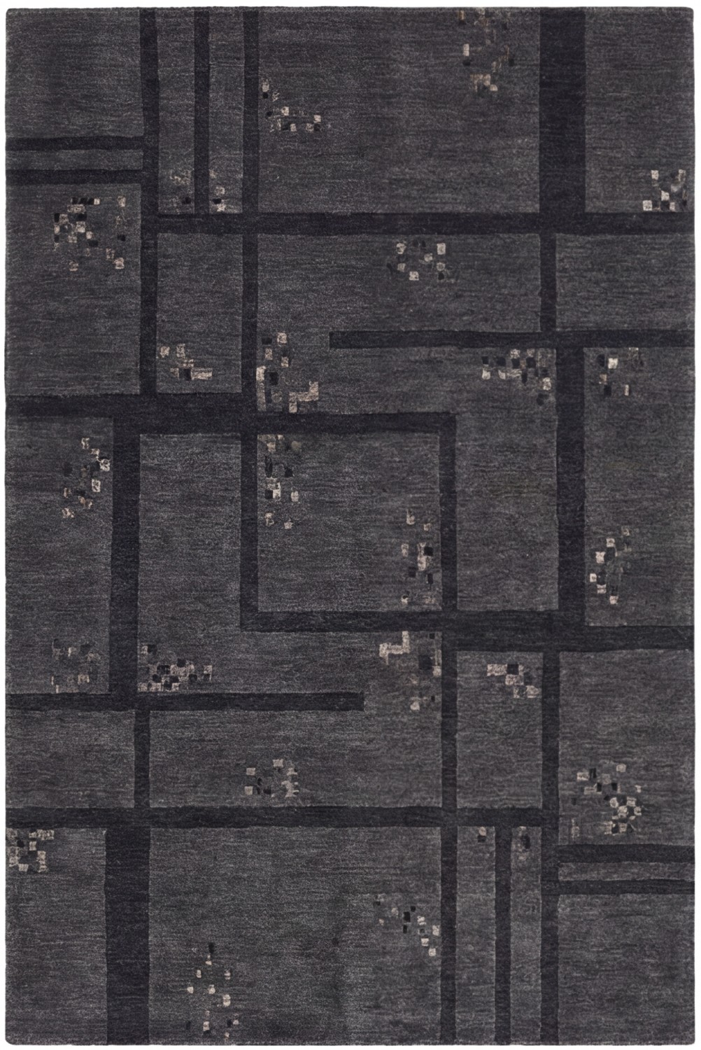 Basalt Grid Rug