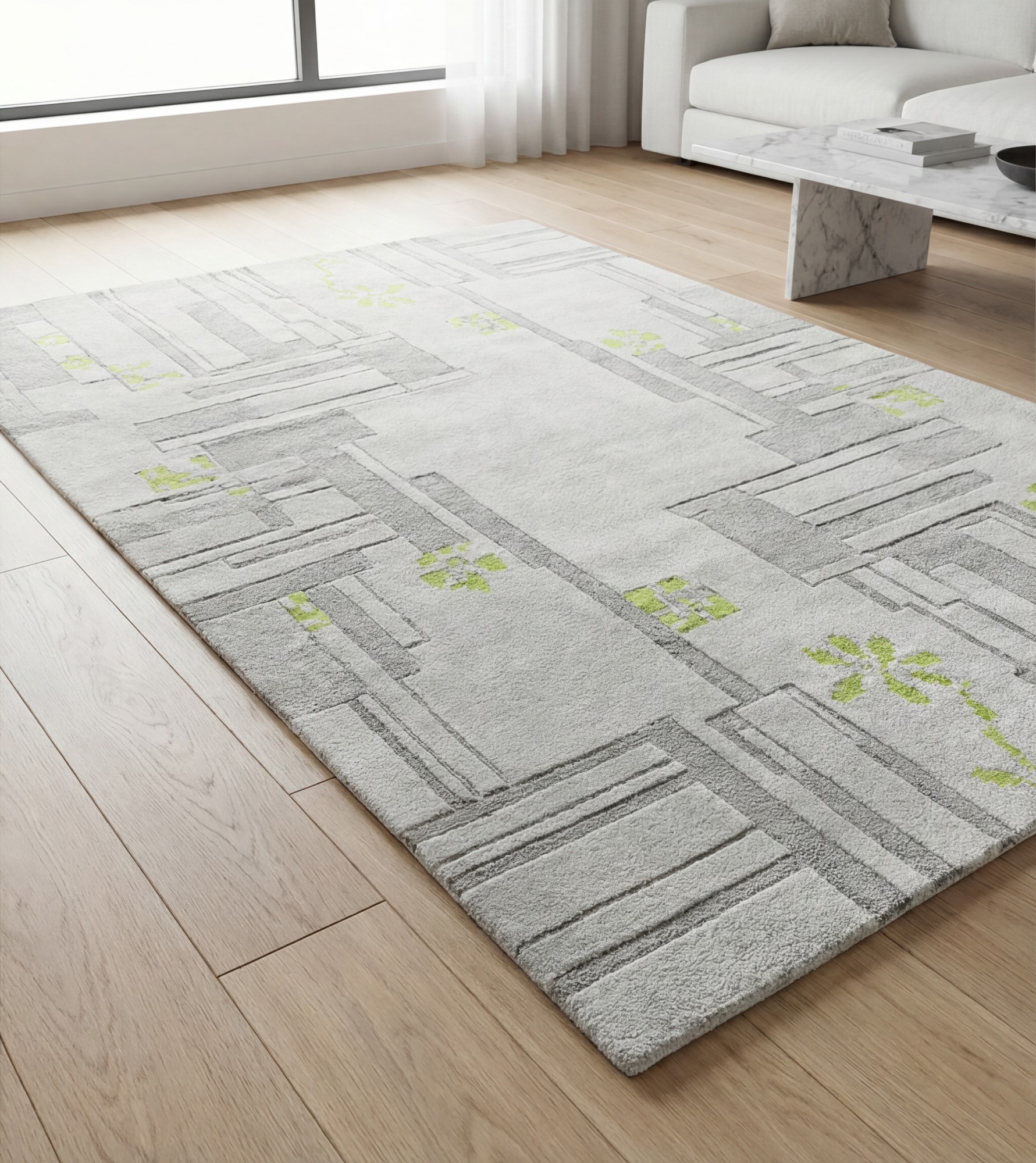 Urban Diagram Rug