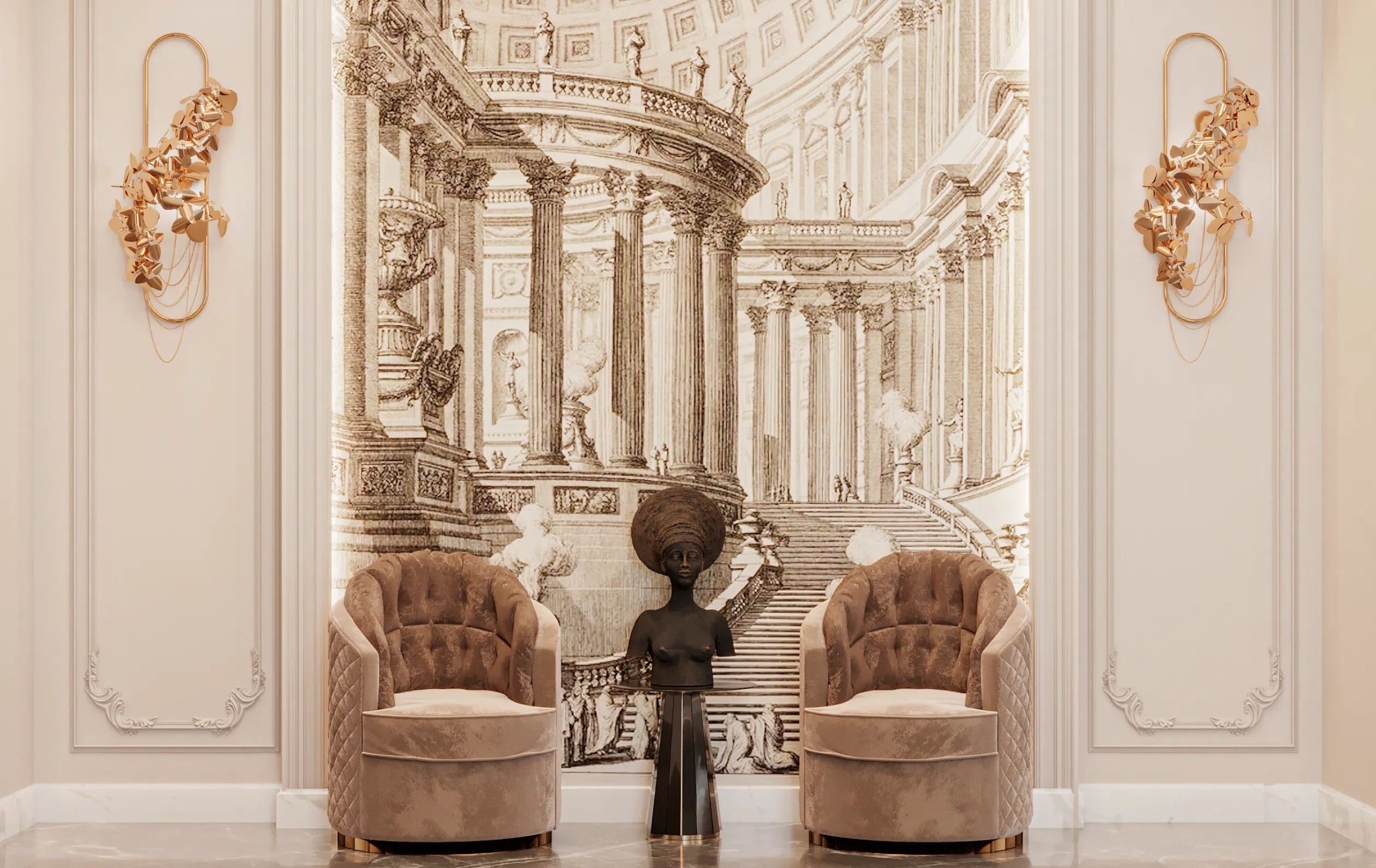 Deluxe Rotating Armchair - 16