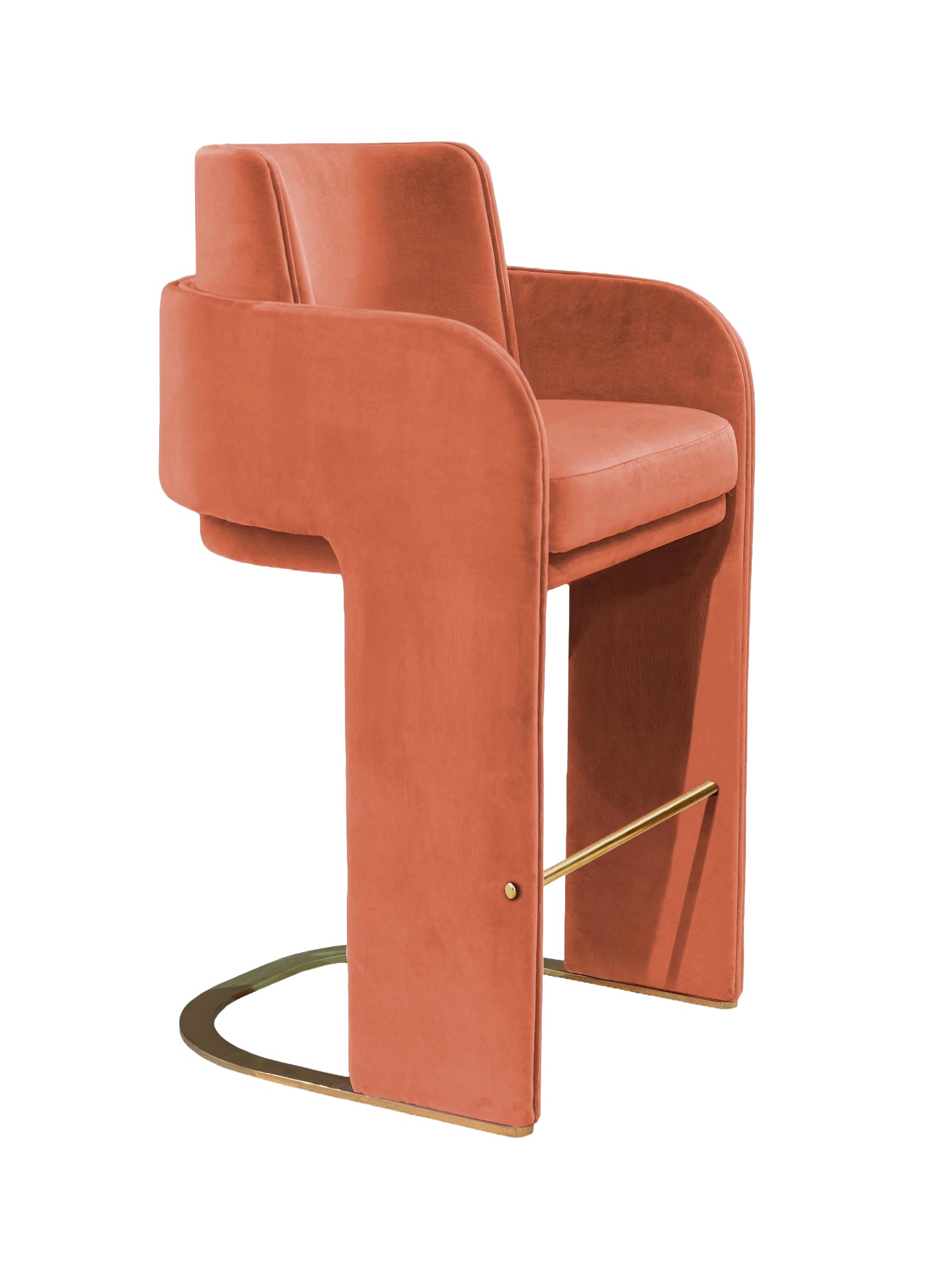Odisseia Sculptural Bar Stool