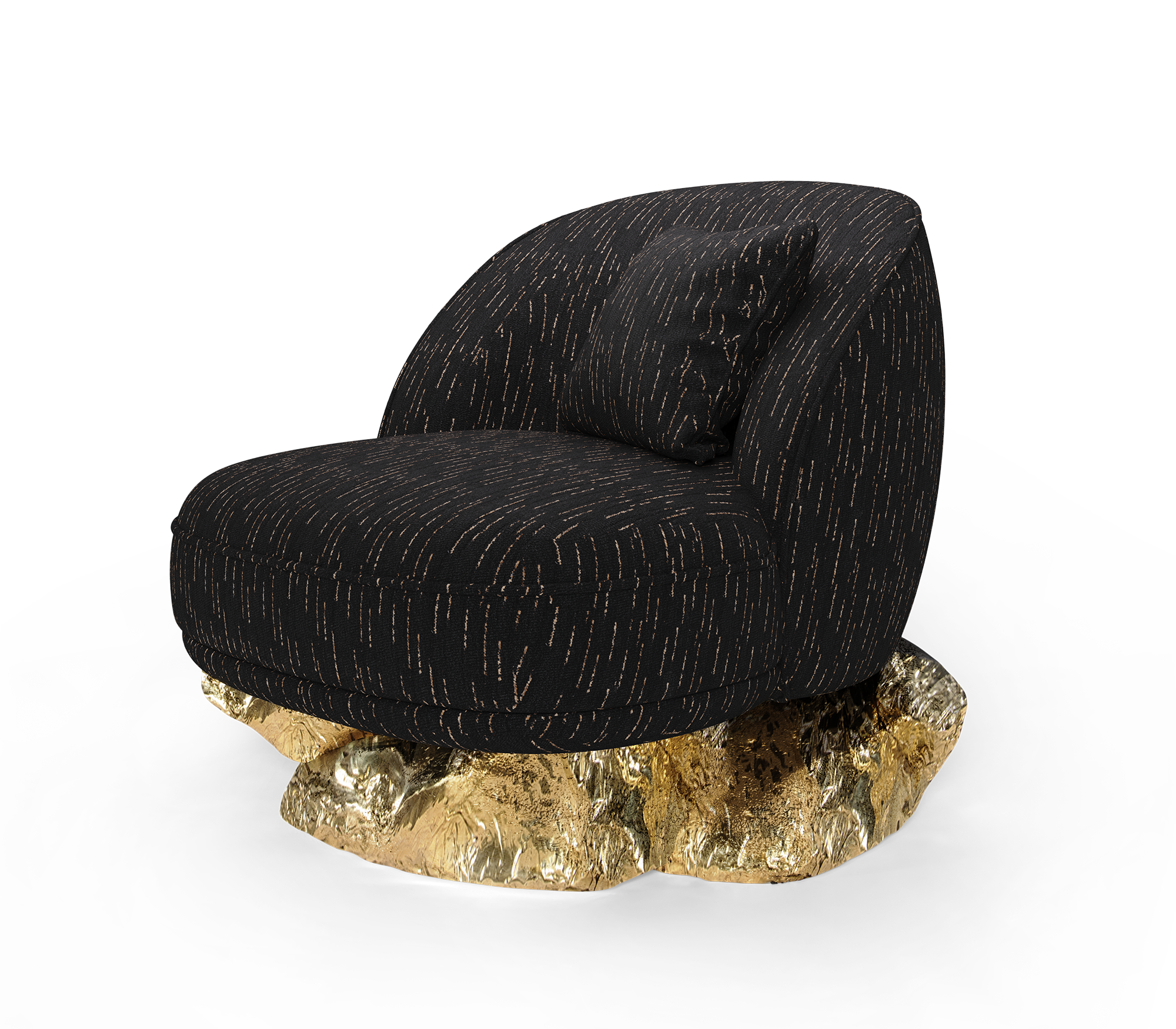 Black Luxe Armchair
