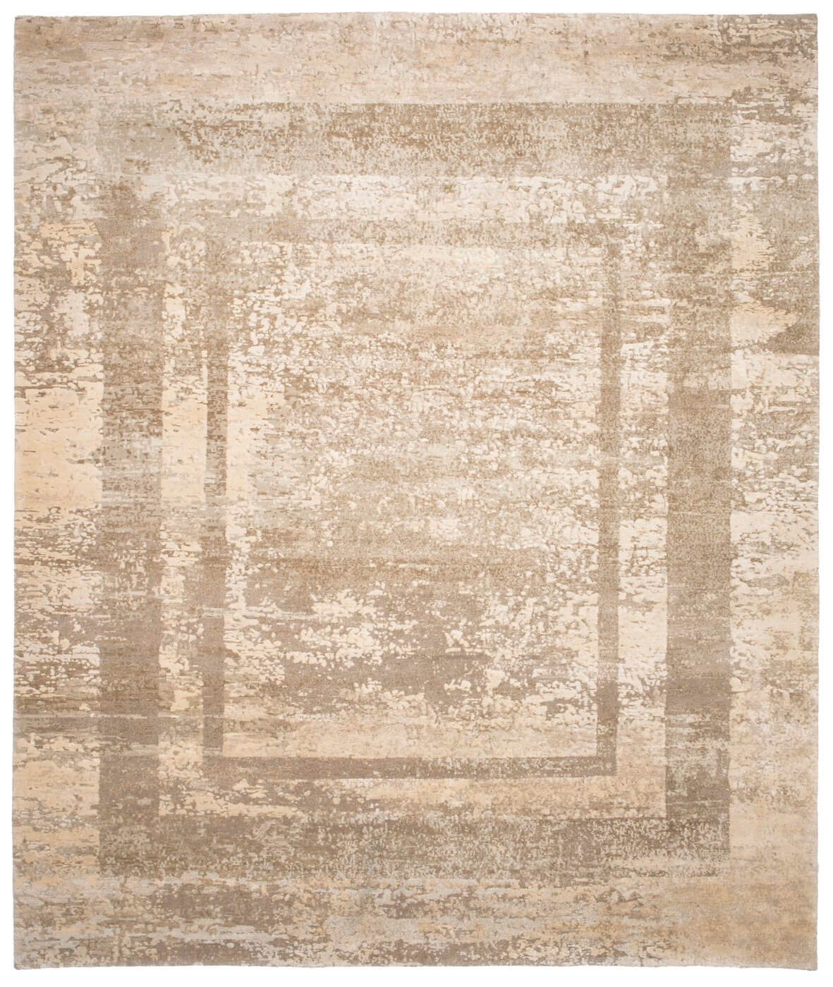 Artwork 27 Triple Border Reverse Cream Rug