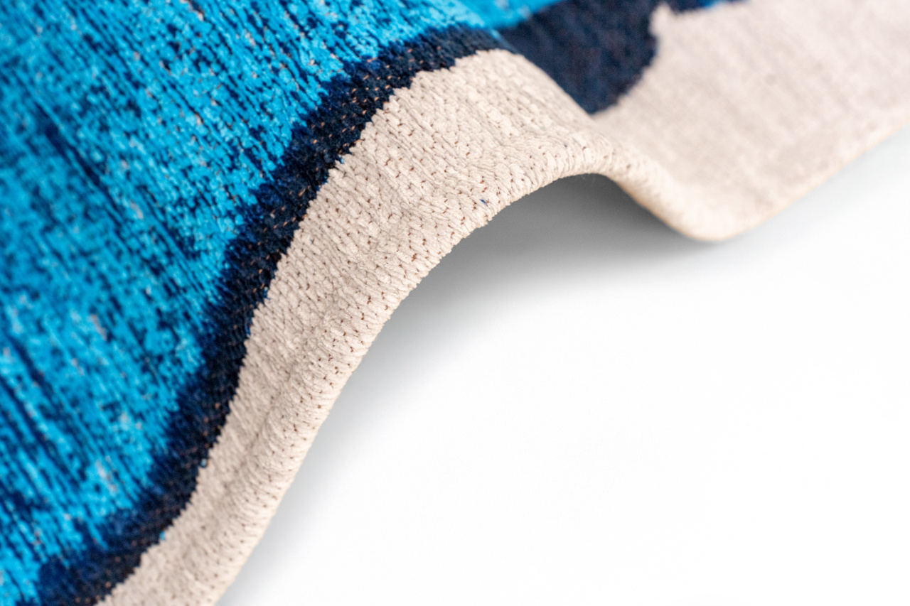 Brush Diva Blue Rug