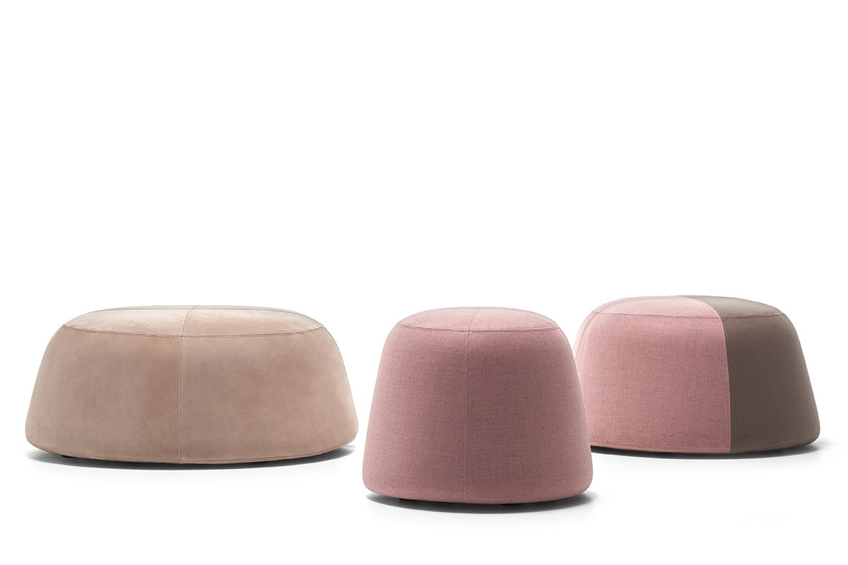 Fuji Pouf | Dimensions: L