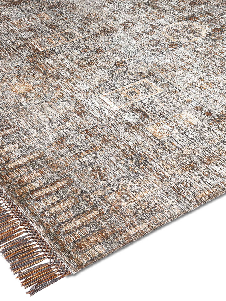 Agra Charcoal Handmade Luxury Rug