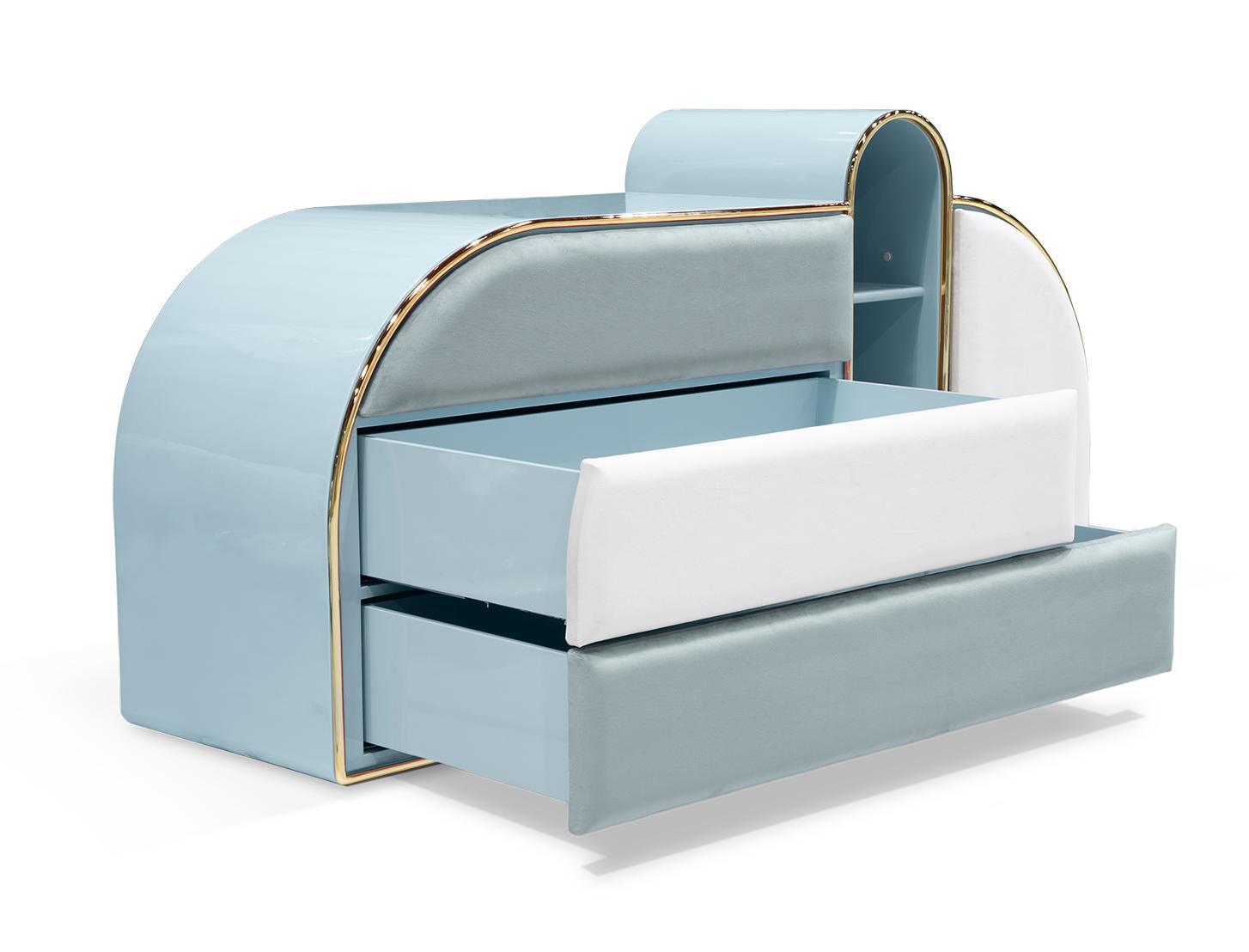 Candy Coated Triple Chest of Drawers