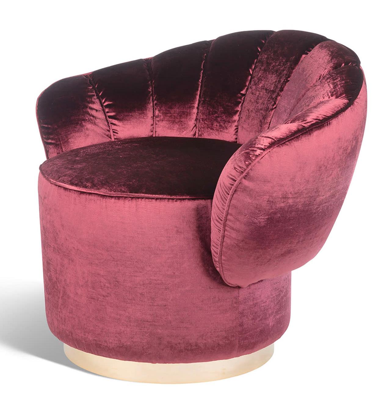 Kidman Bordeaux Tone Armchair