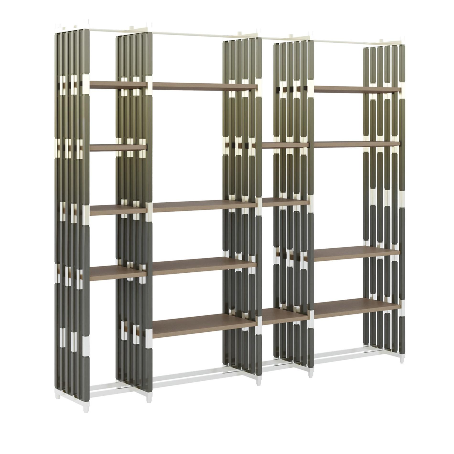 Ponya Modular Bookcase | Finishing: Matt Lacquered | Configuration: B