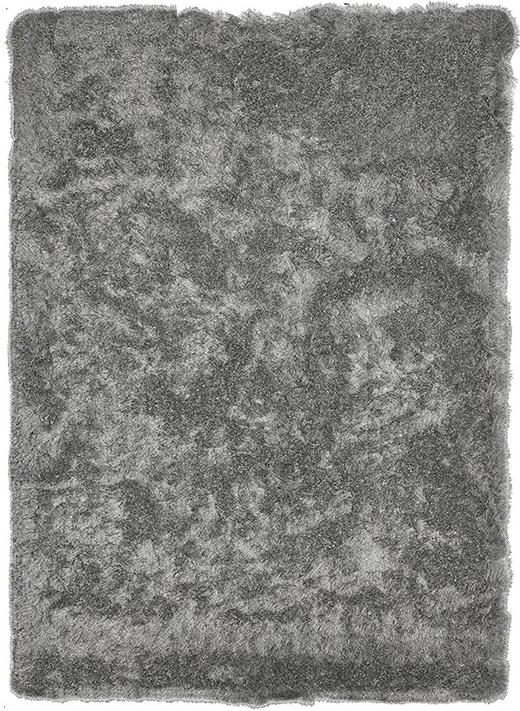 Aster Shaggy Grey Rug ☞ Size: 60 x 120 cm