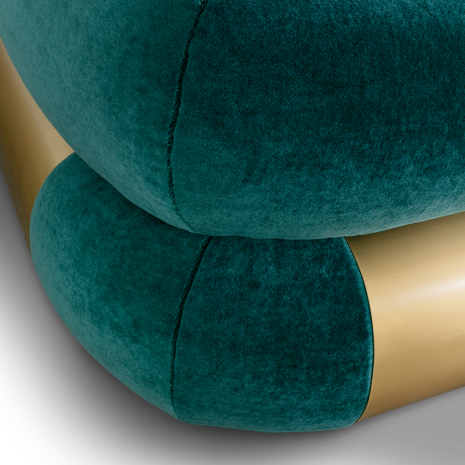 Kingsley Green Sofa