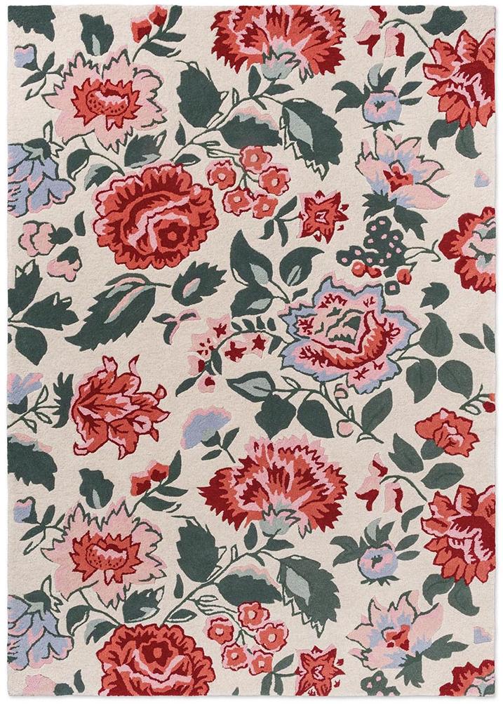 Wendling Floral Poppy Red Rug