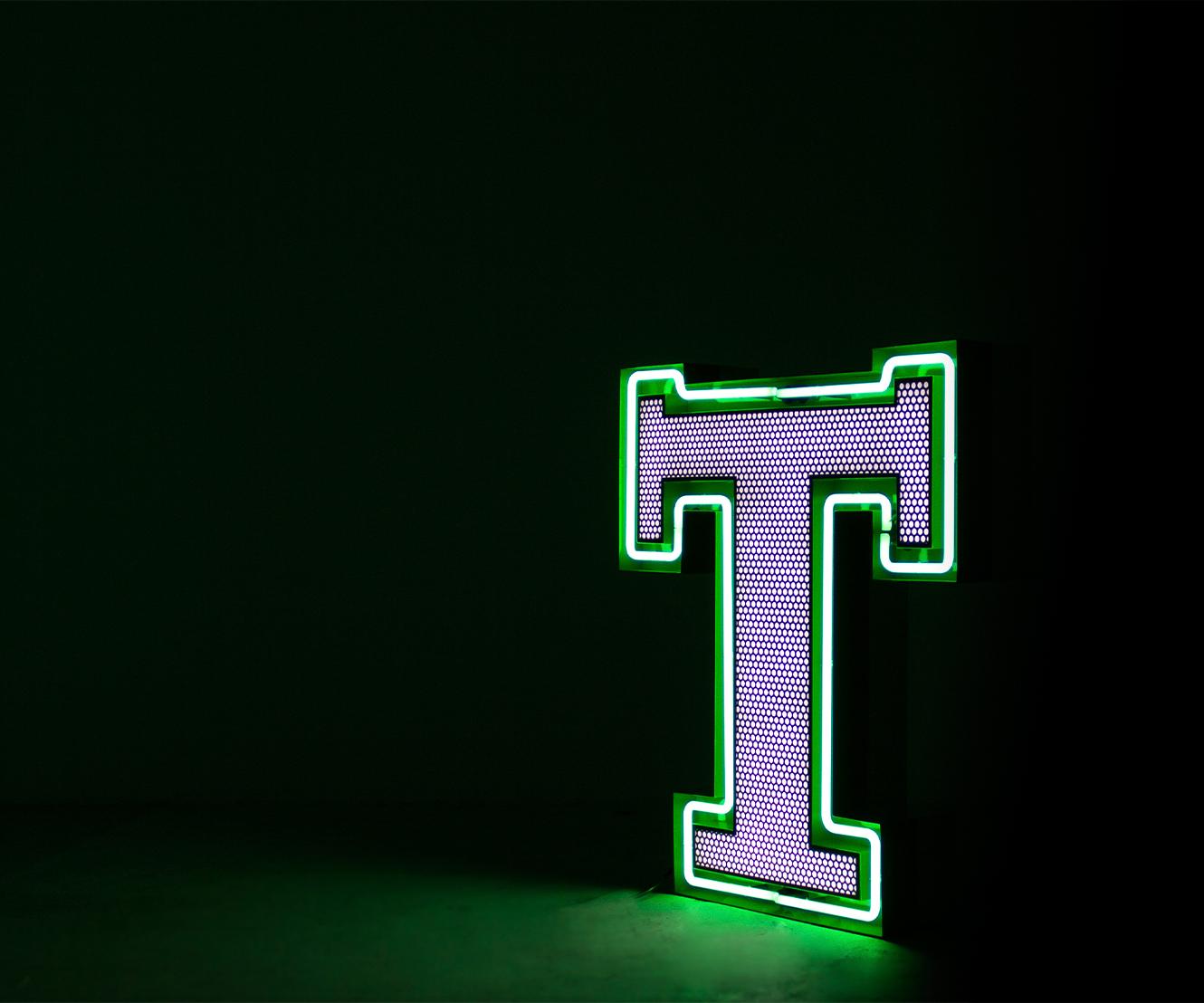 Illuminated Alphabet T