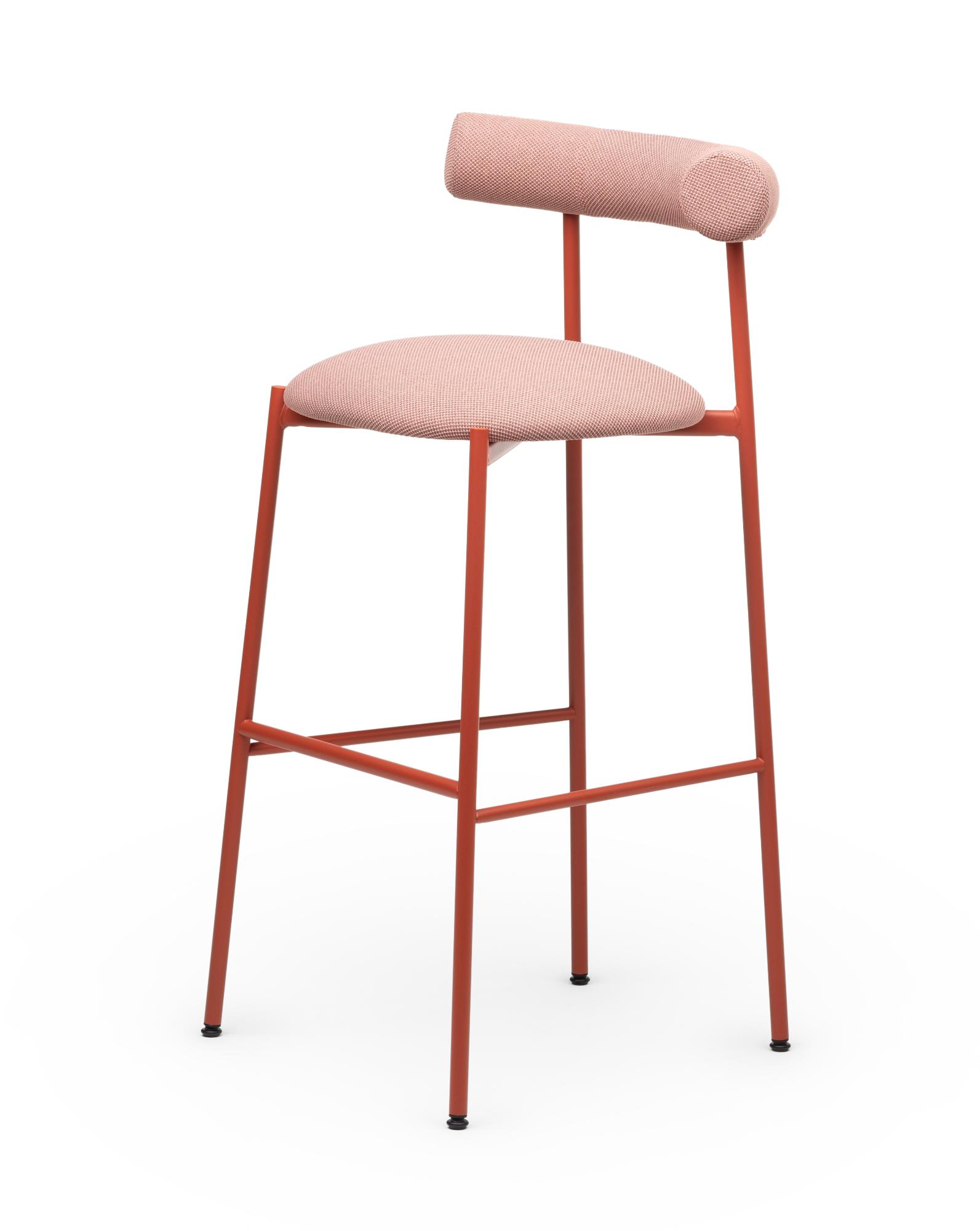 Pampa Pink Bar Stool