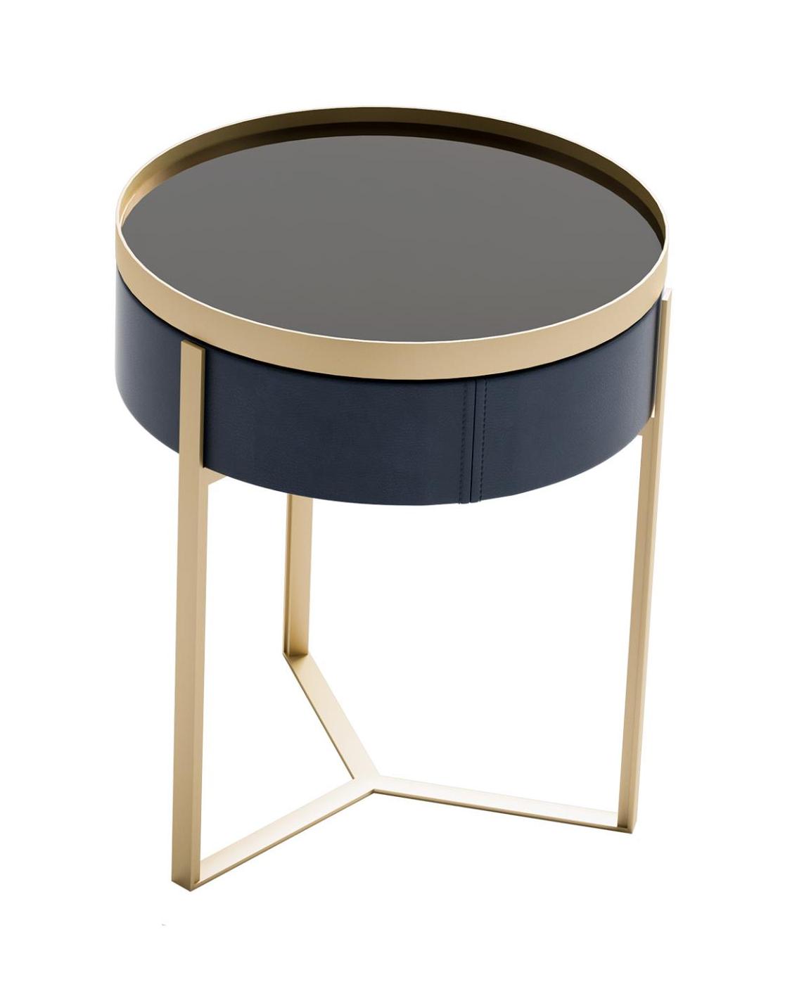 Round Bedside Table