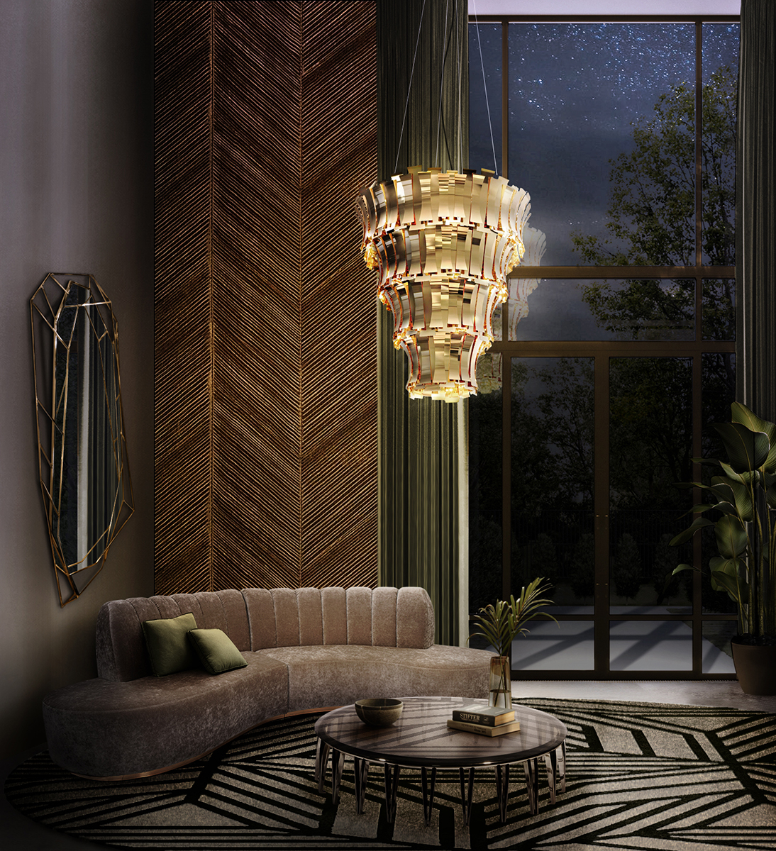 Refined Chandelier
