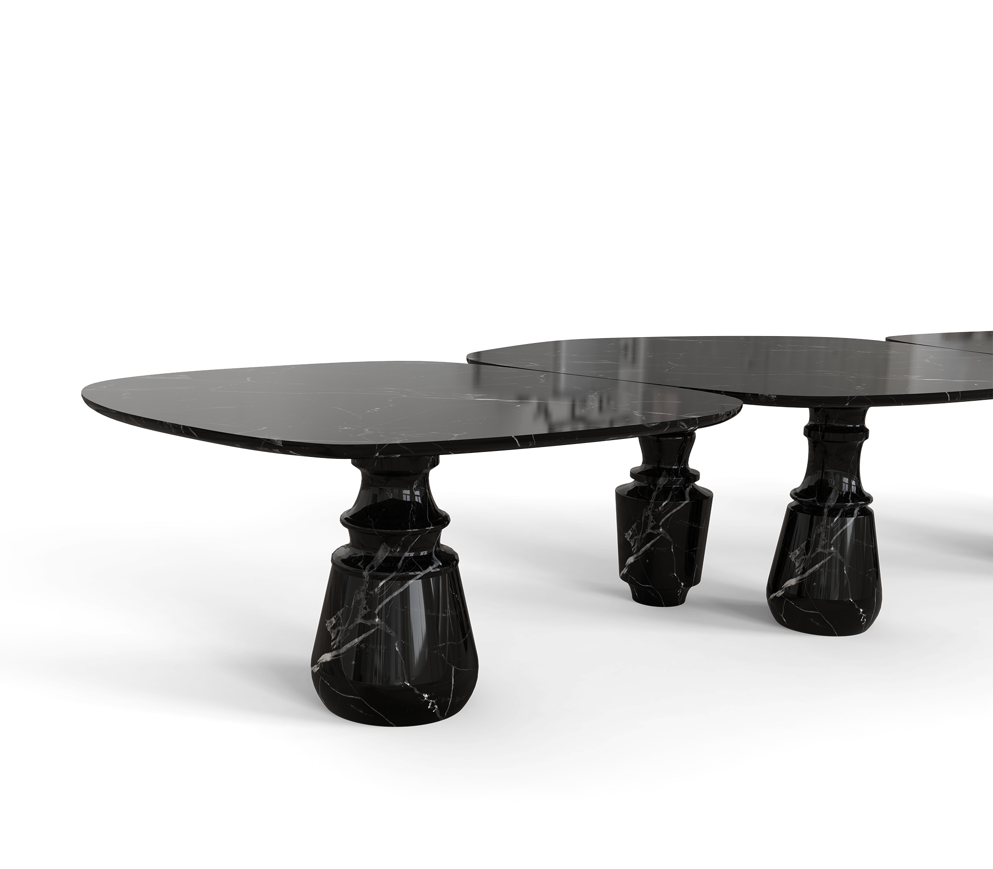 Obsidian Modular Dining Table