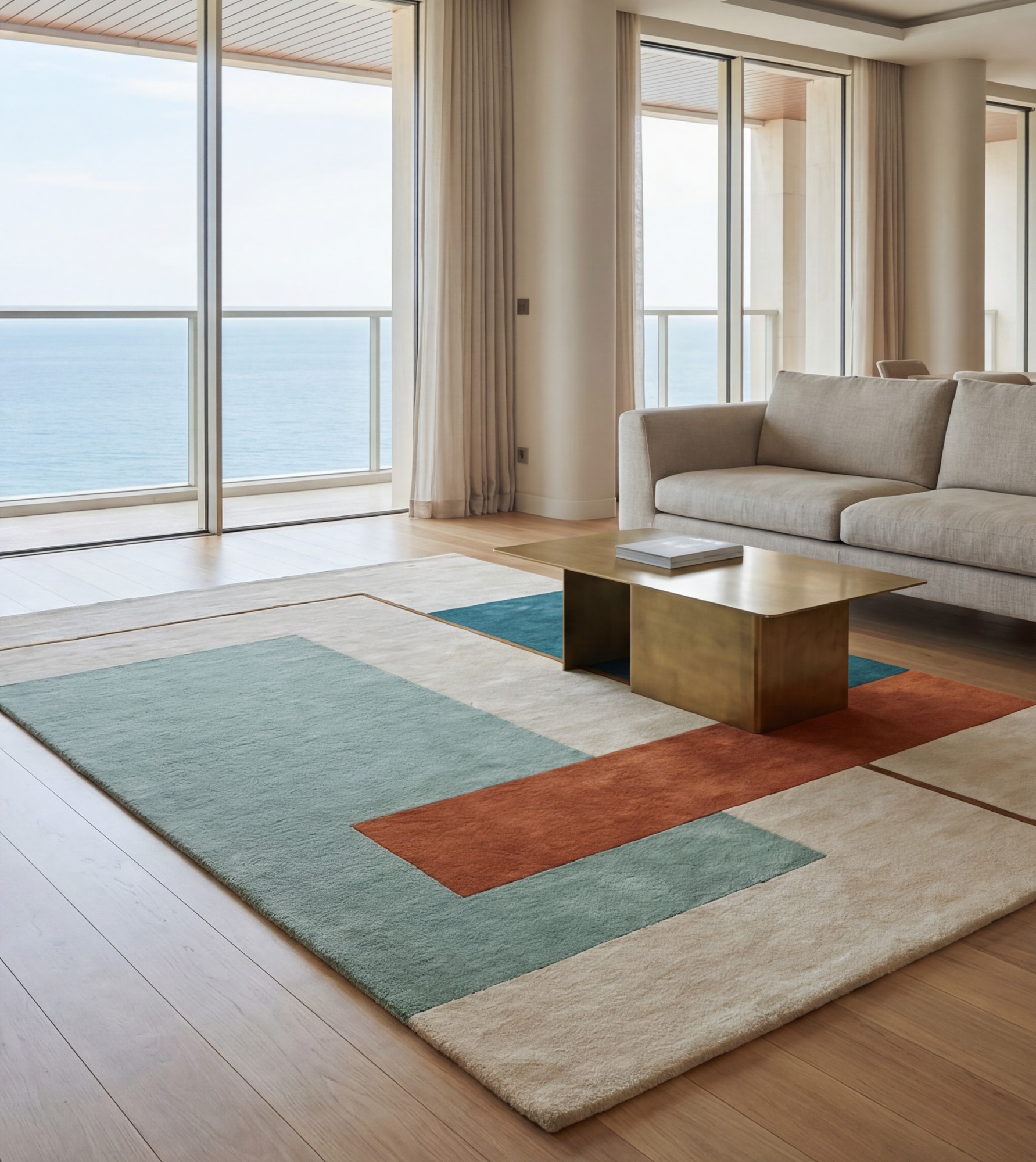 Framed Blocks Rug