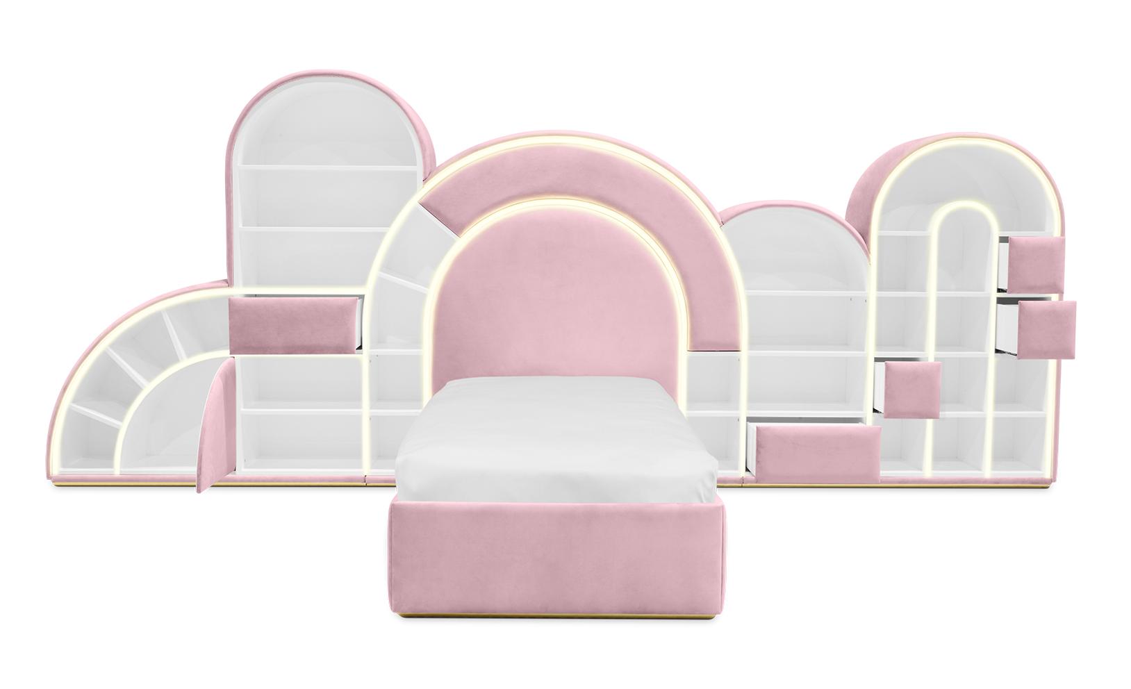 Candy Pop Bed Pink Bed