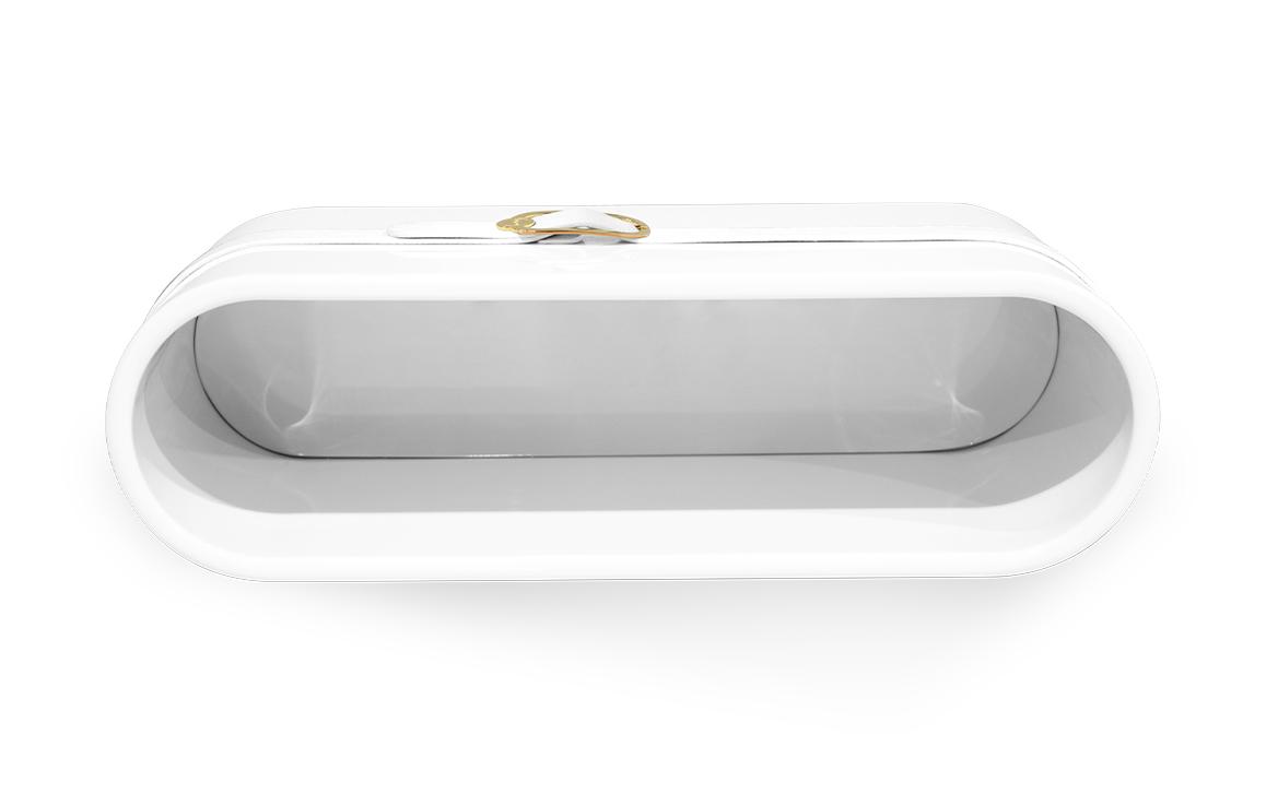 Floating Sky White Small Shelf