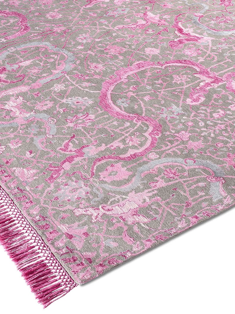 Tabriz Pink Luxury Rug