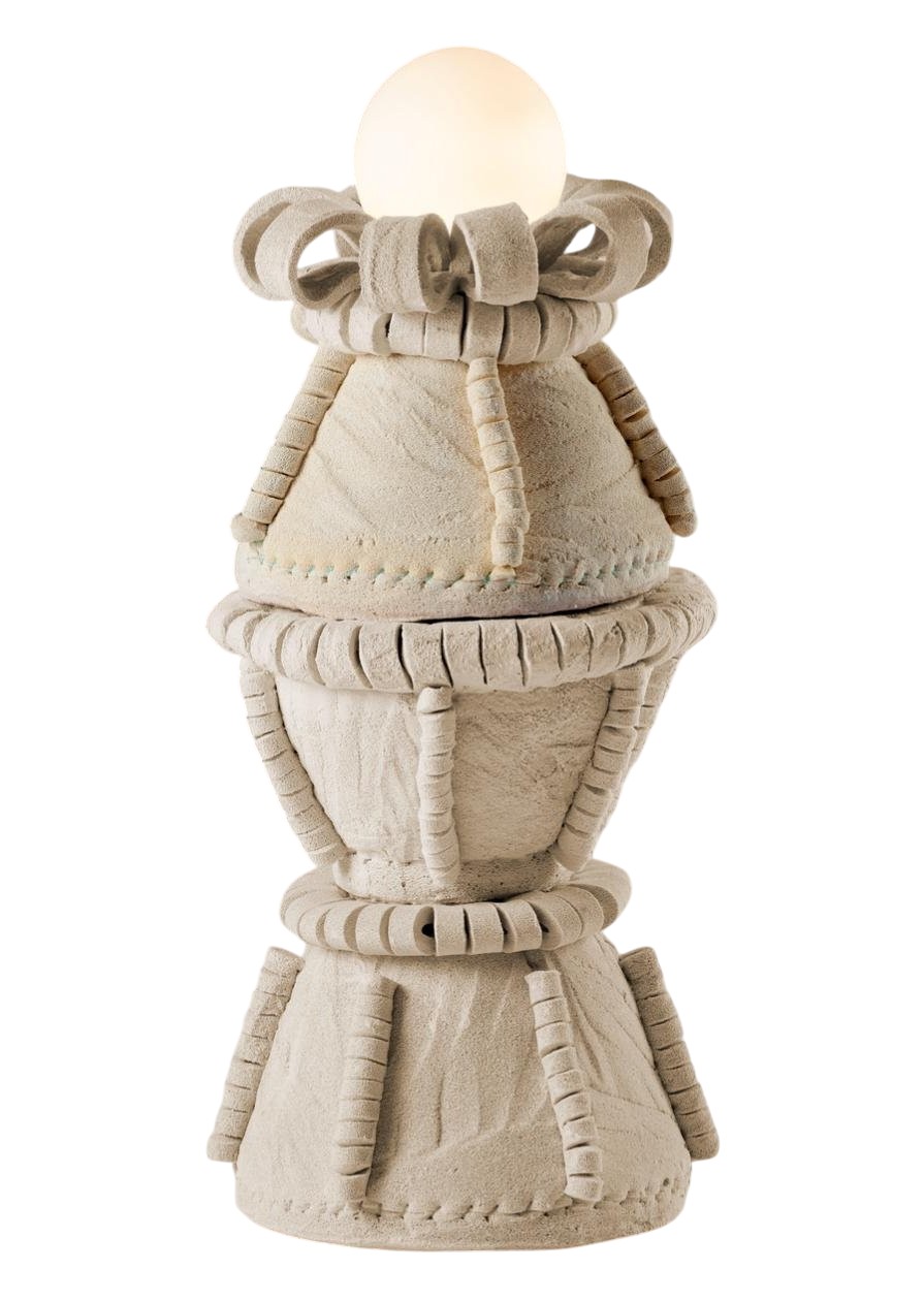 Marjorelle Lotus Handcrafted Table Lamp