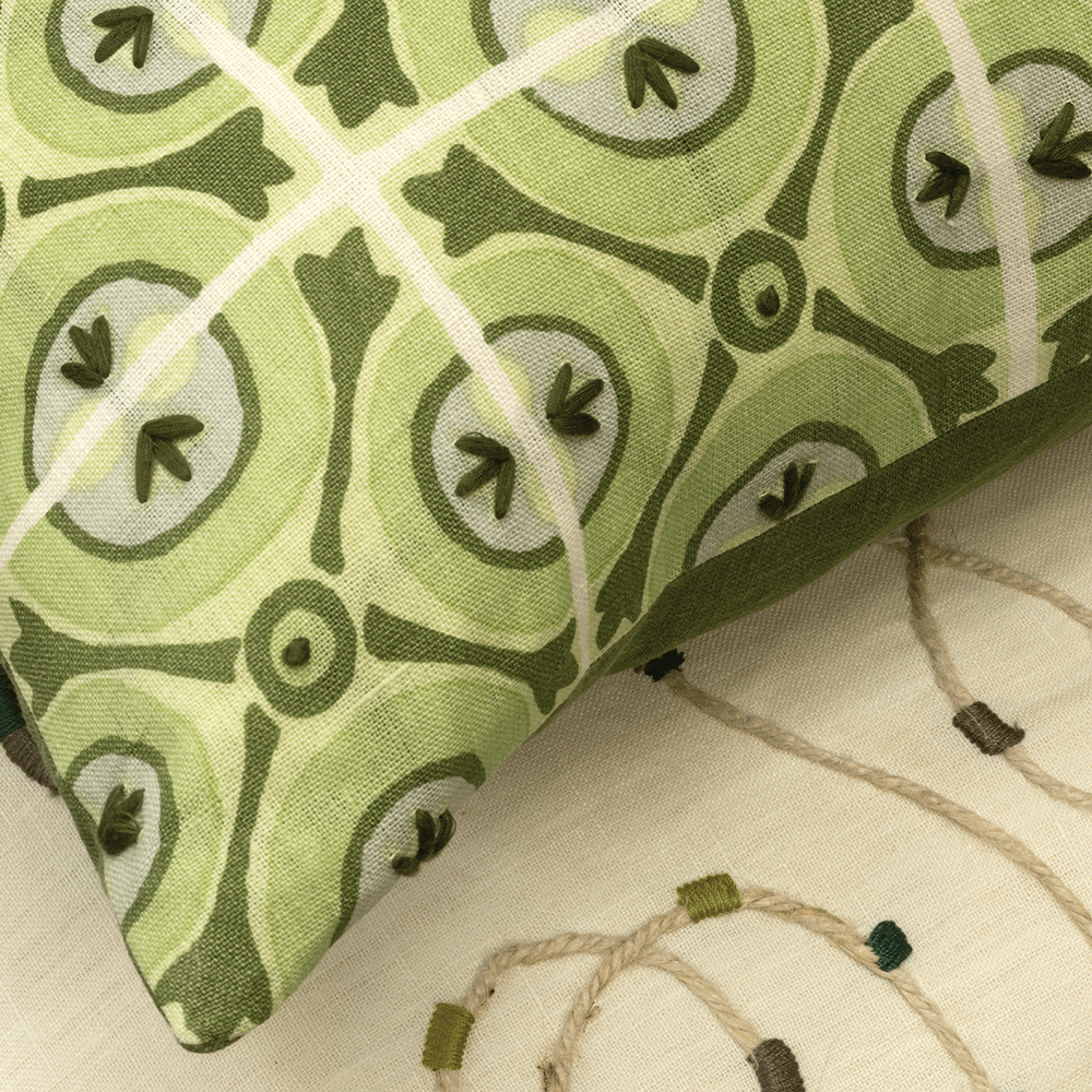 Coleridge Sage 50 × 50 Cushion