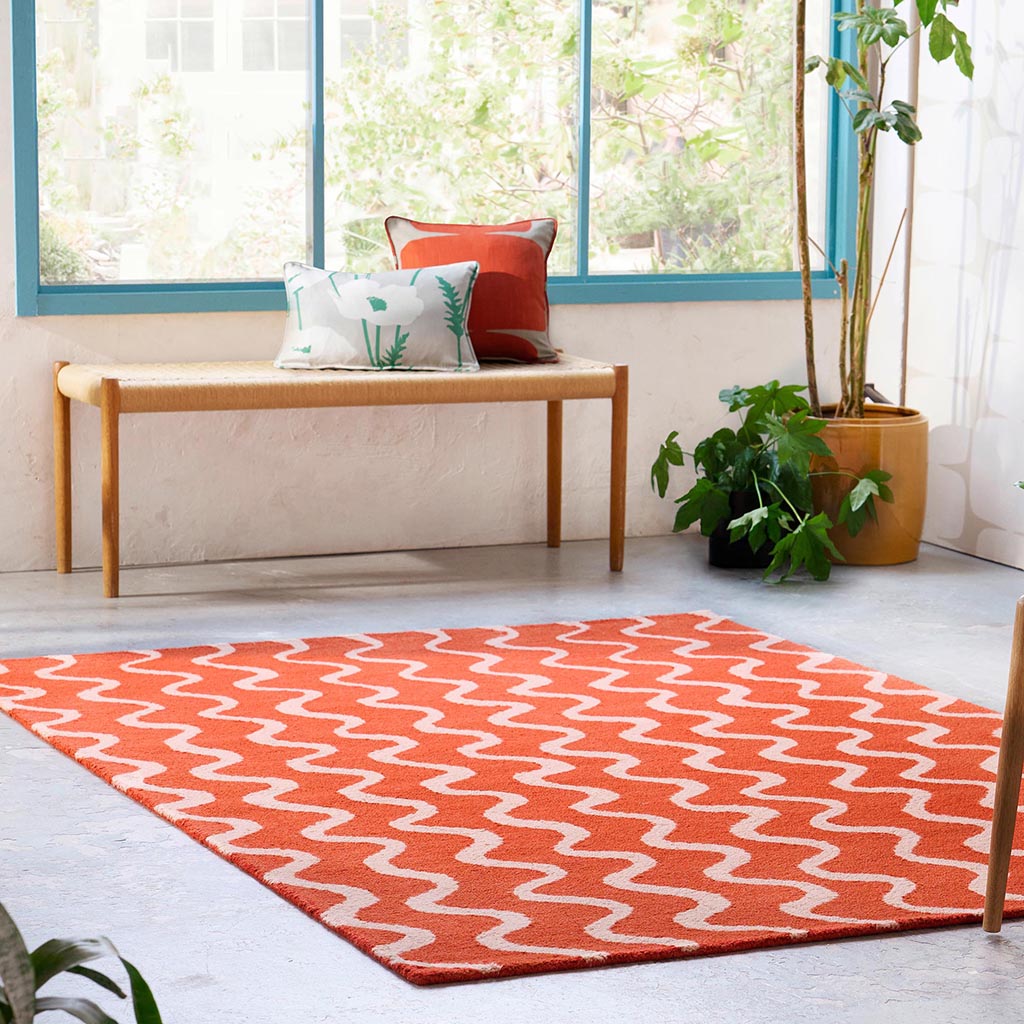 Ribbon Coral Rug