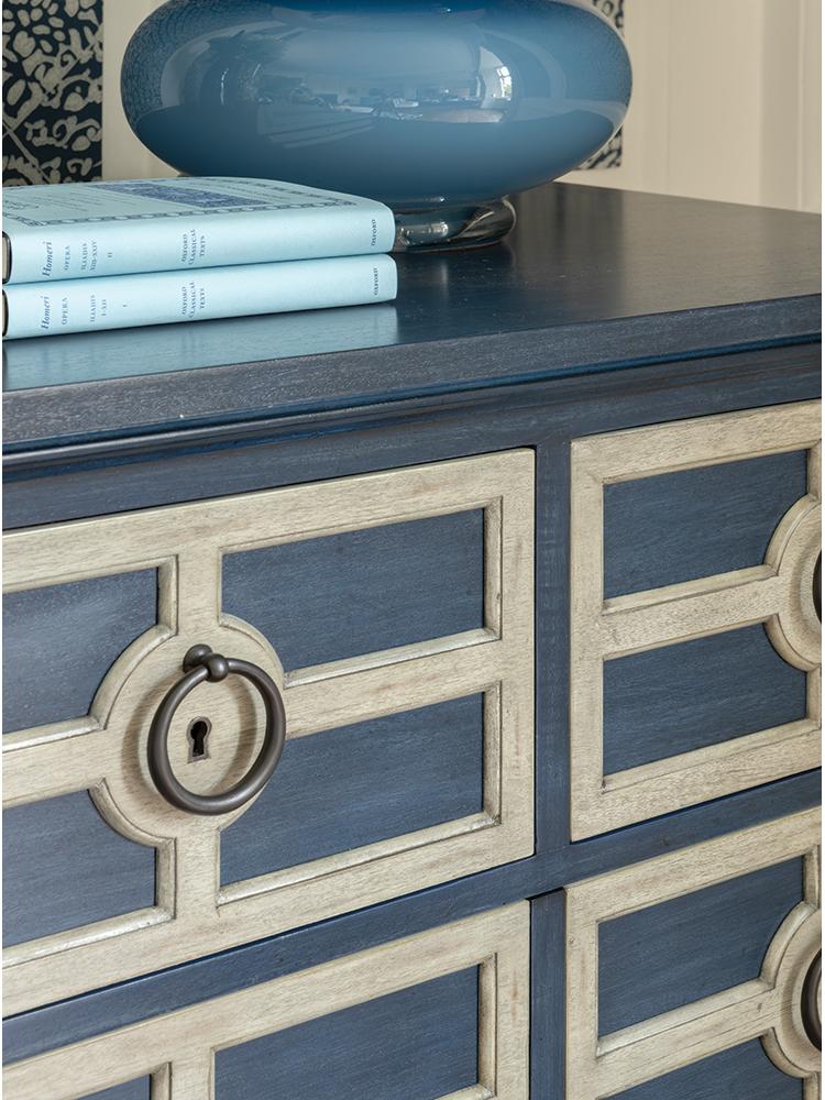 Midmoor Chest of Drawers Blue Painted
