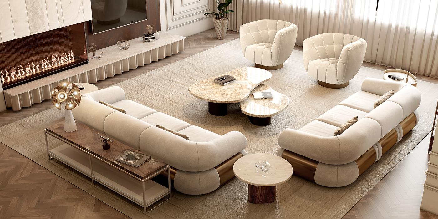 Kingsley Green Sofa - 7