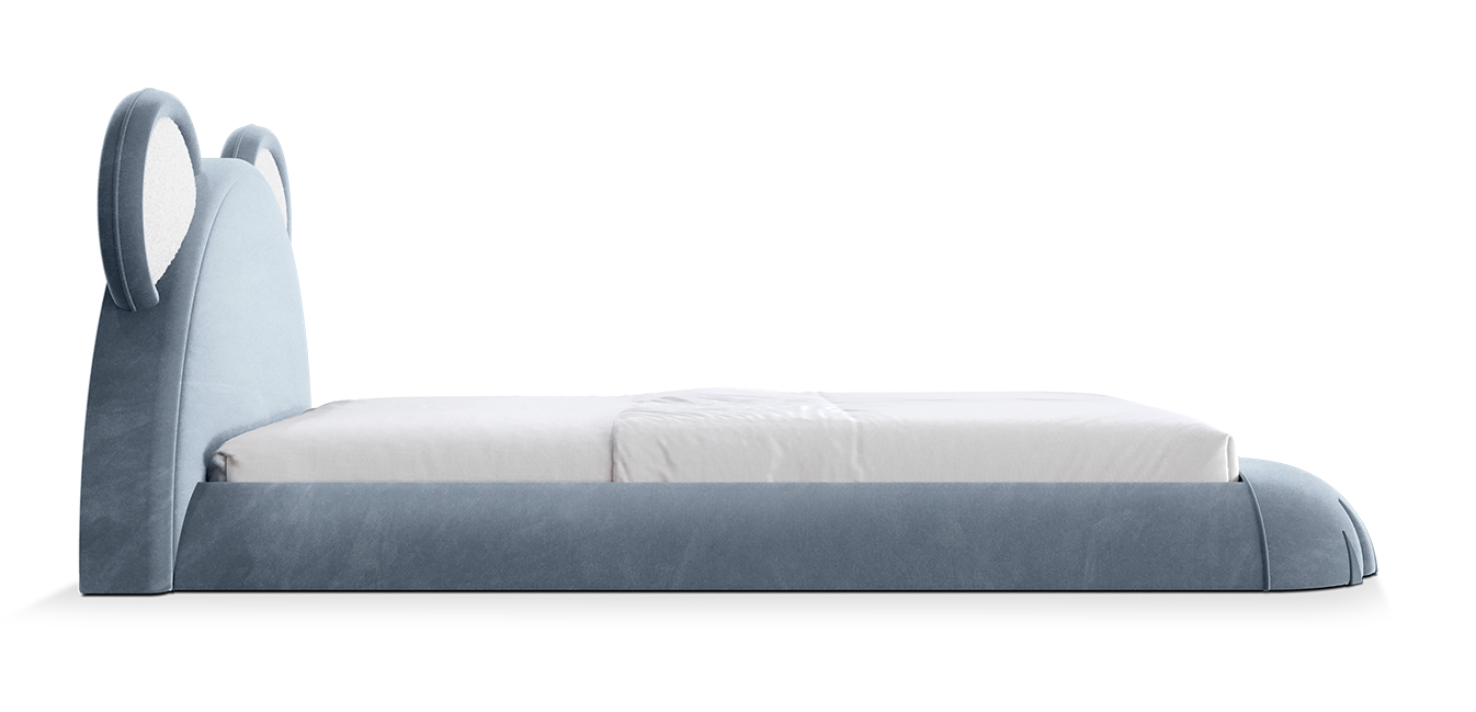 Teddy Dream Blue Bed