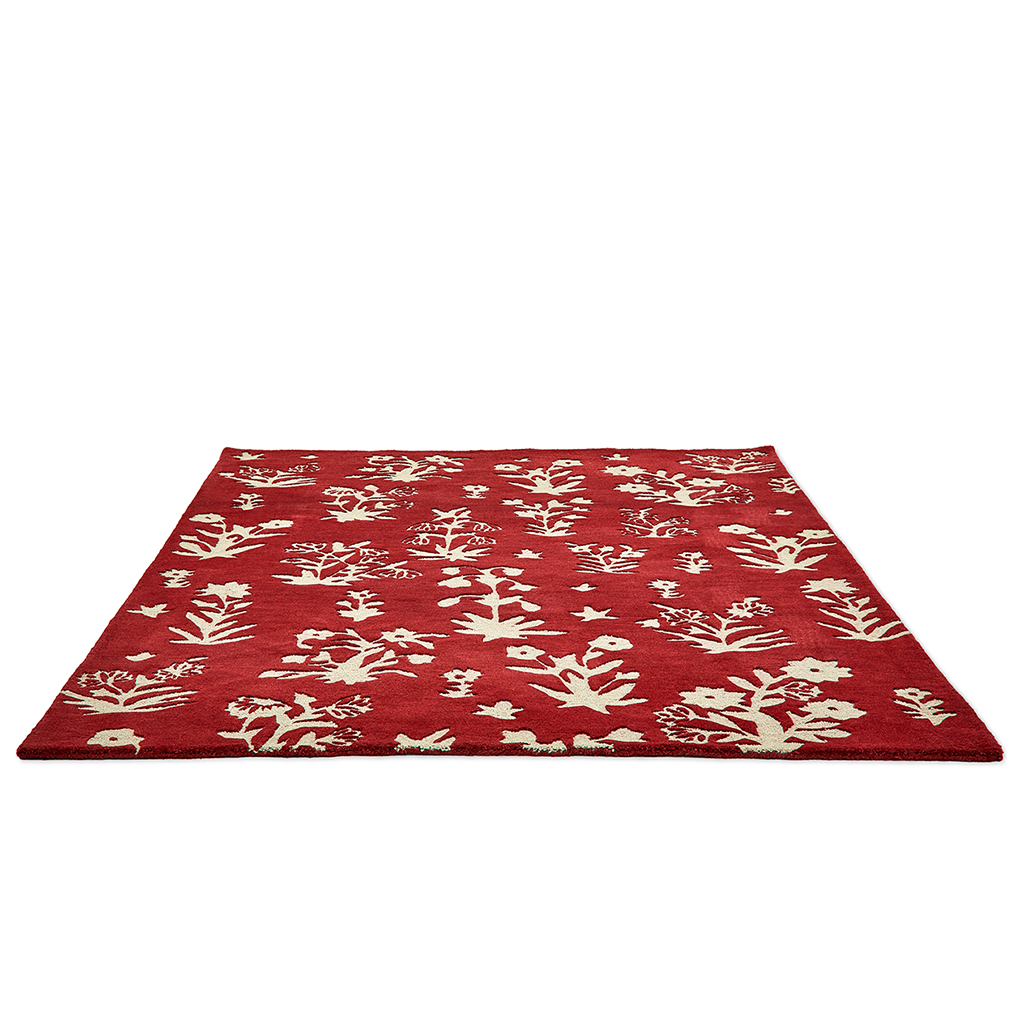 Woodland Glade Damson Red 146800 Rug